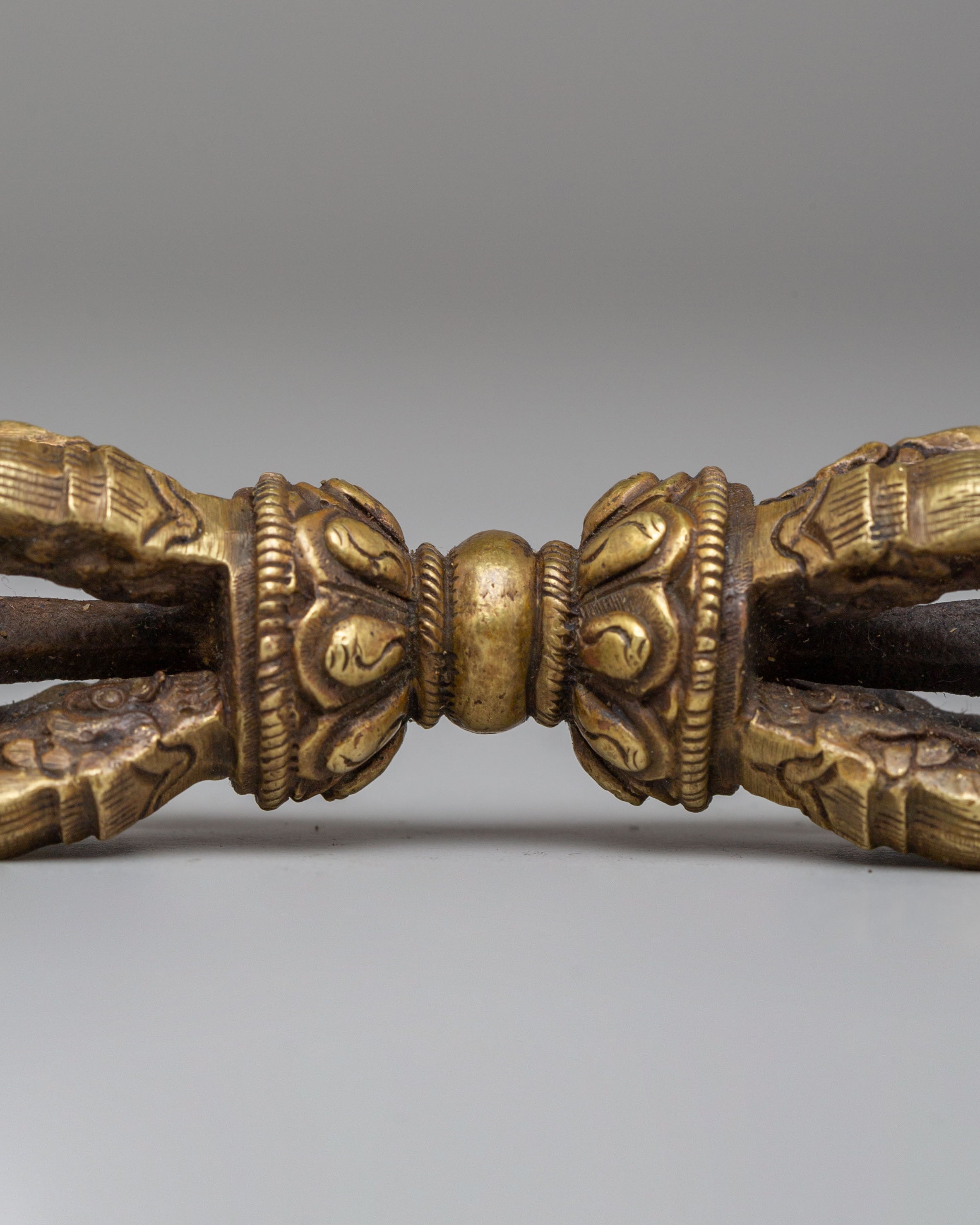 Traditional Vajra and Bell Set for Ritual | Sacred Tibetan Ritual Tools