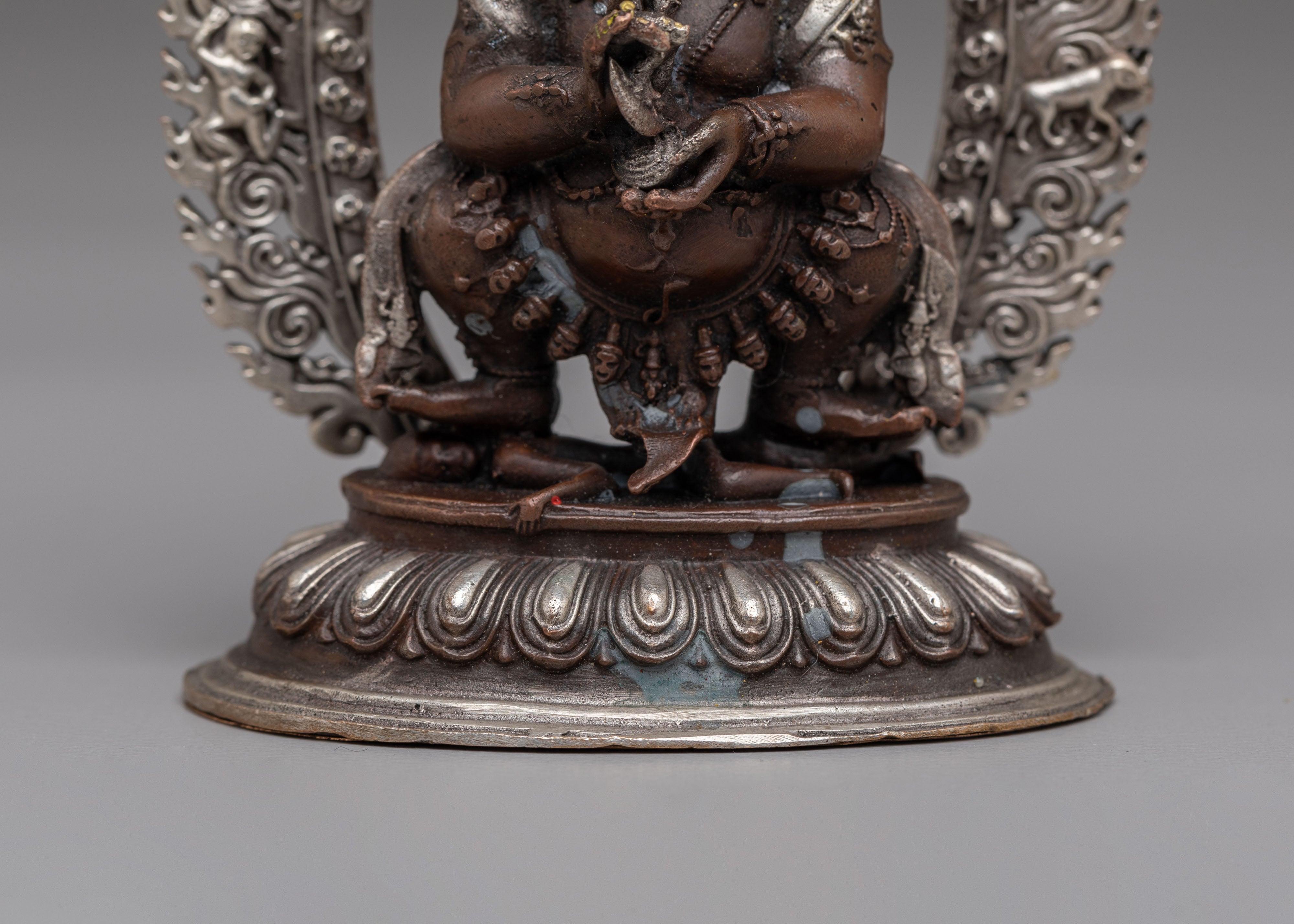 Sacred Mahakala Statue | Himalayan Artwork