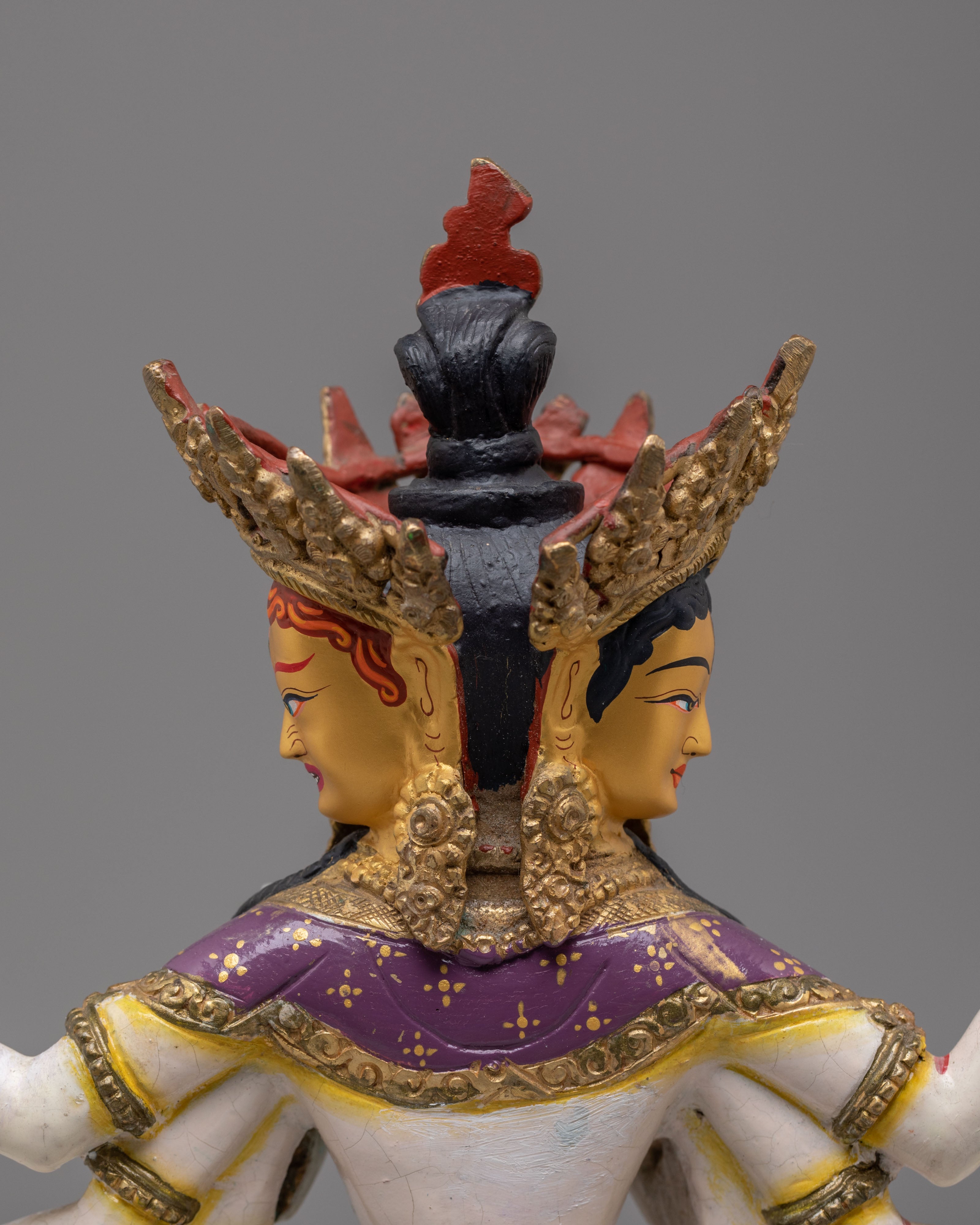 Buddhist Ushnisha Vijaya Namgyalma Statue | Tibetan Goddess Sculpture