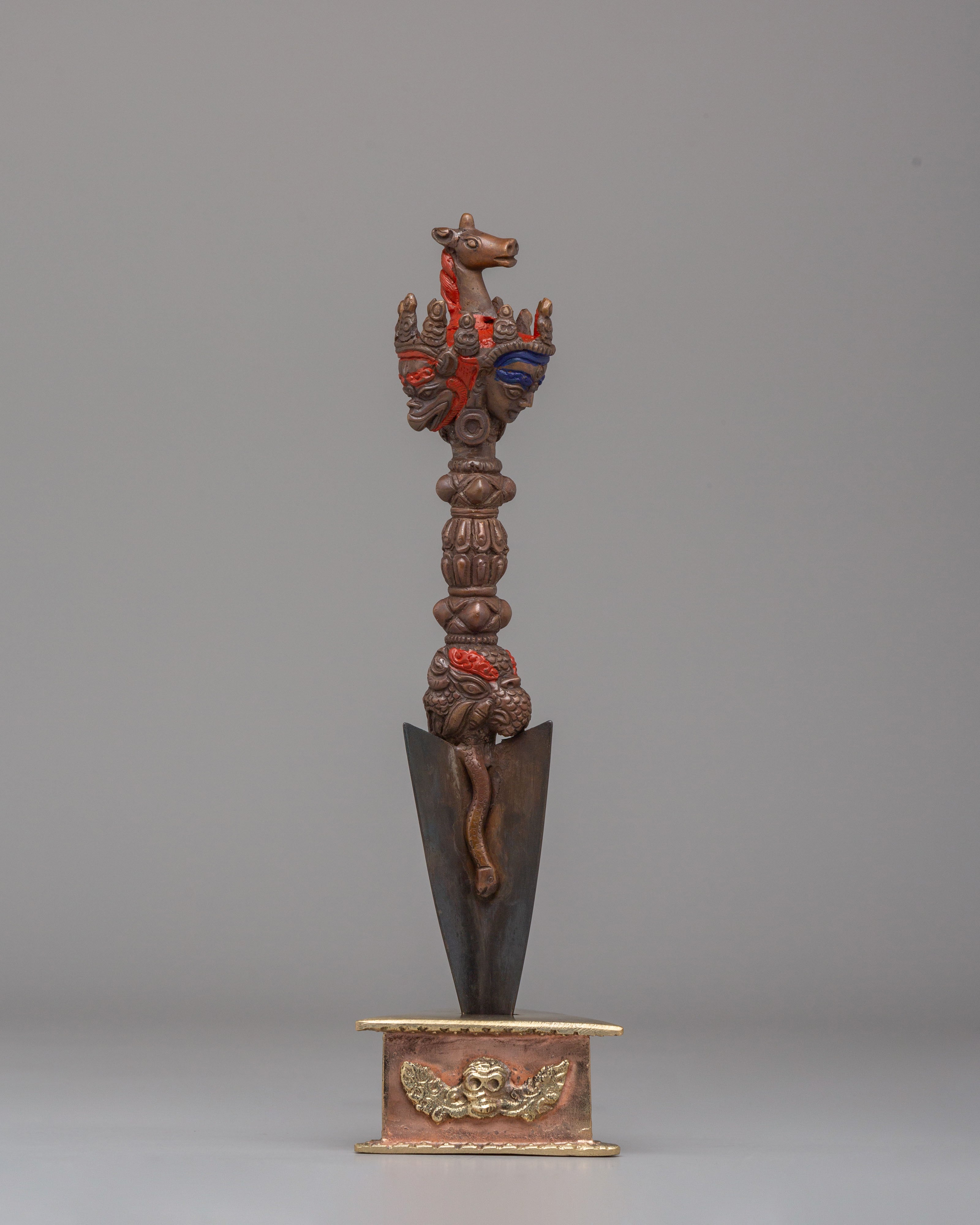 Buddhist Hayagriva Phurba | Ritual Dagger for Spiritual Protection