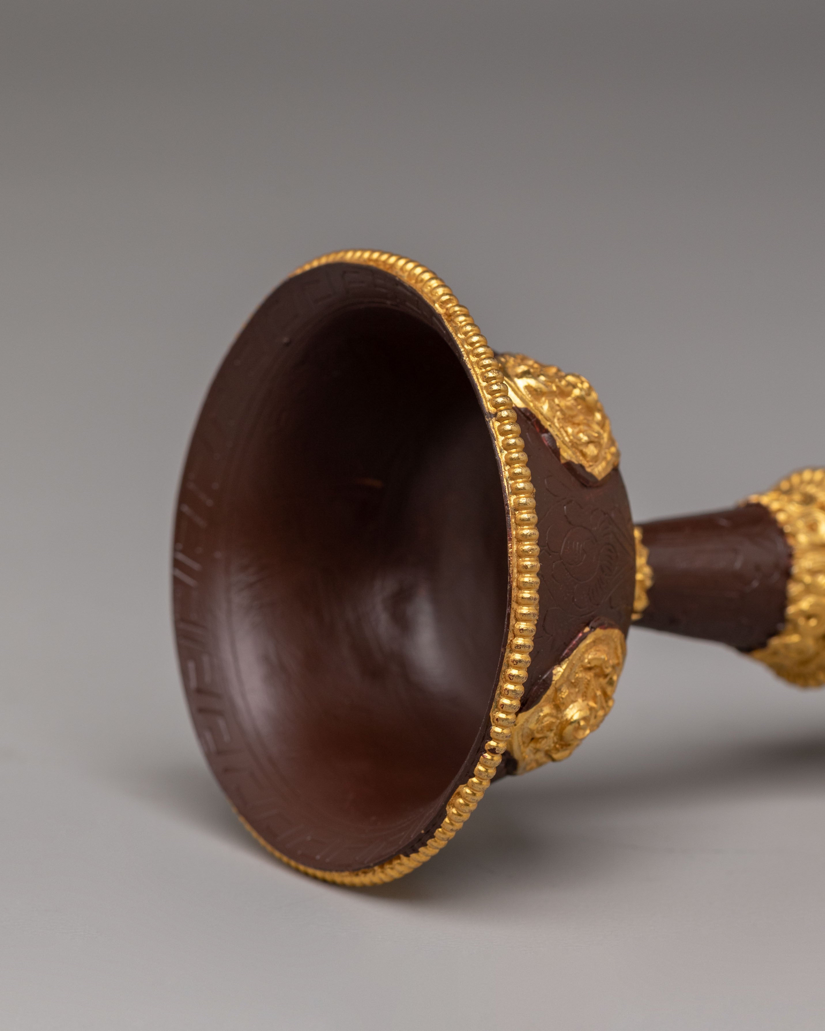 Tibetan Altar Serkyem Set | Copper Body with Electro Gold Plating