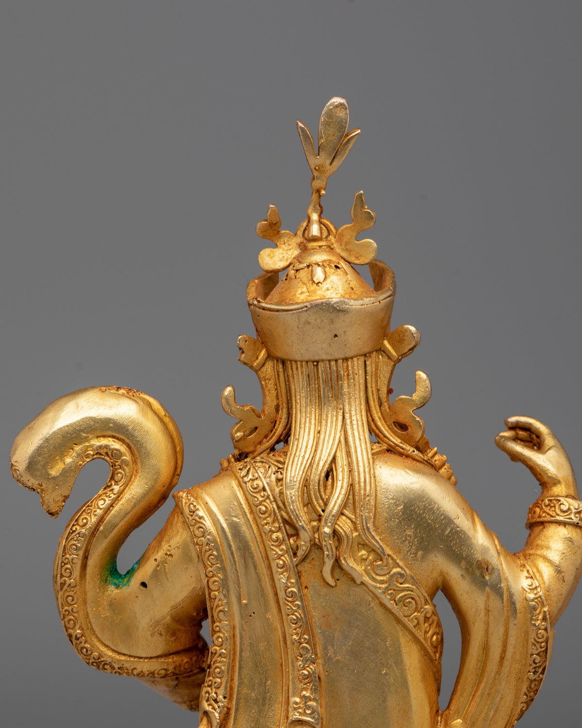 Handcrafted Standing Guru Rinpoche Statue | Spiritual Decor
