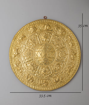 Sri Yantra Wall Hanging | Meditation & Spiritual Protection