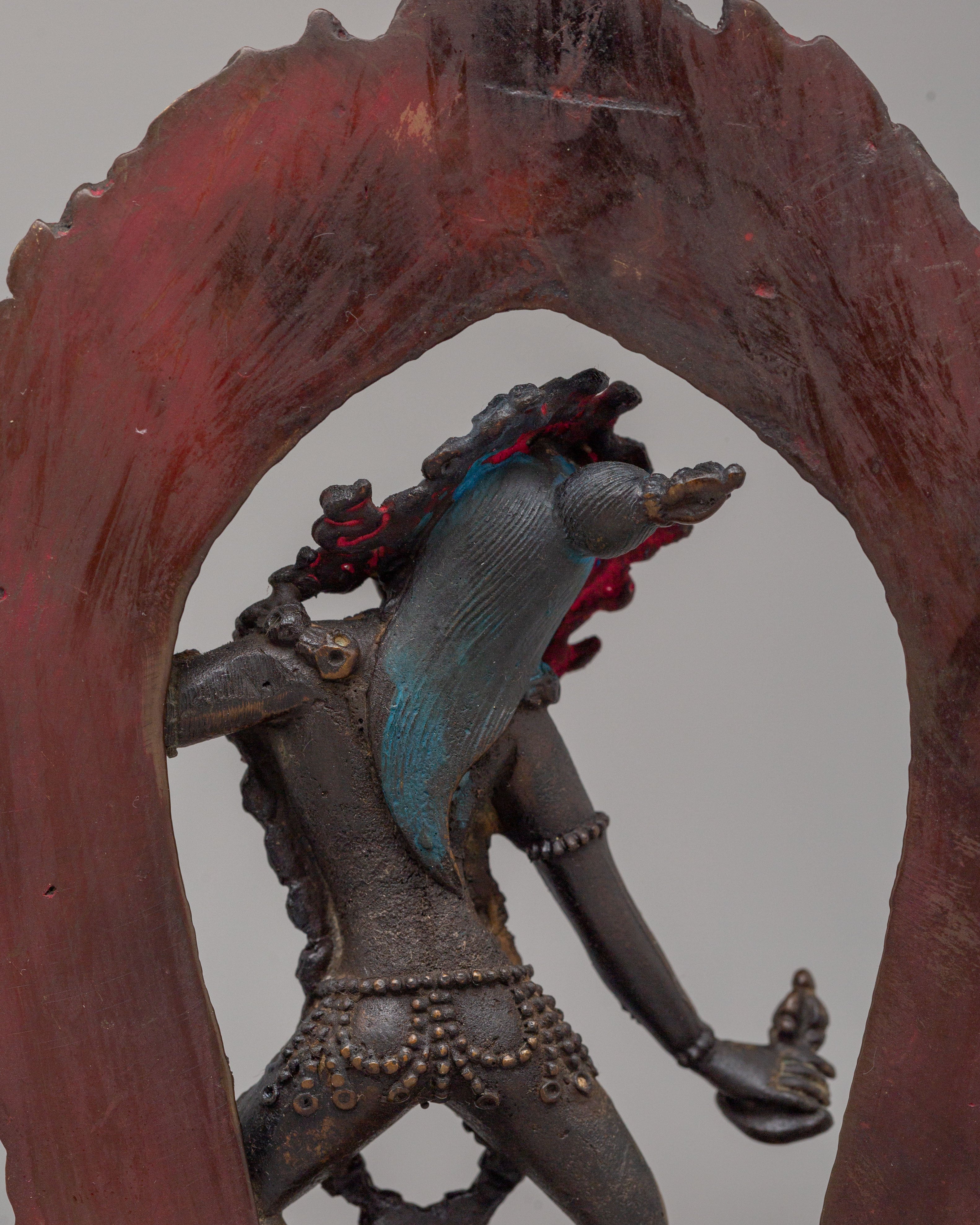 Buddhist Vajrayogini Goddess Statue | Tibetan Wisdom Deity Statue