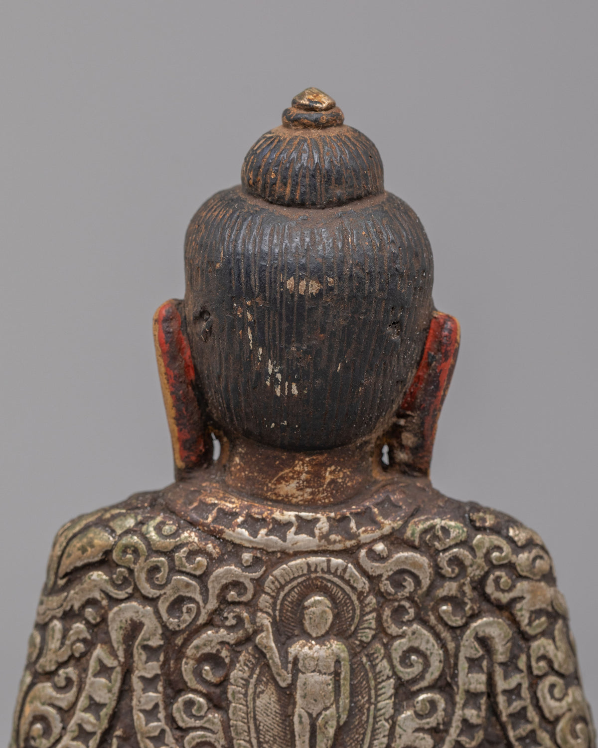 Amitabha Buddha of Infinite Light Statue | Antique Finish Buddhist Art