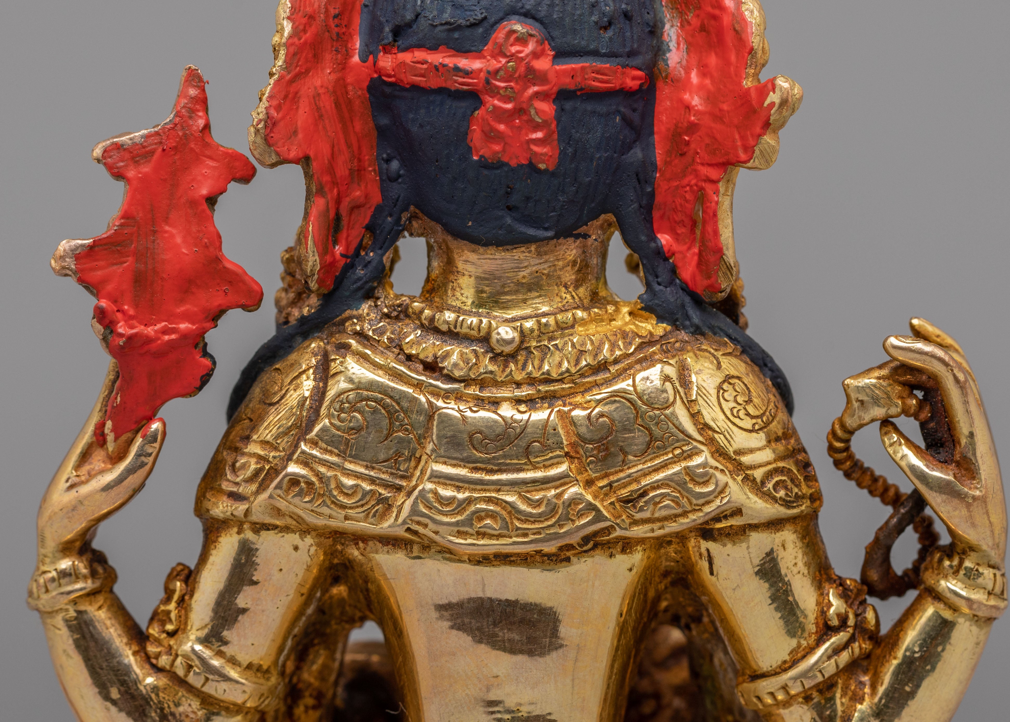 Avalokiteshvara Sculpture for Compassion | Meditation Altar Statue for Compassion