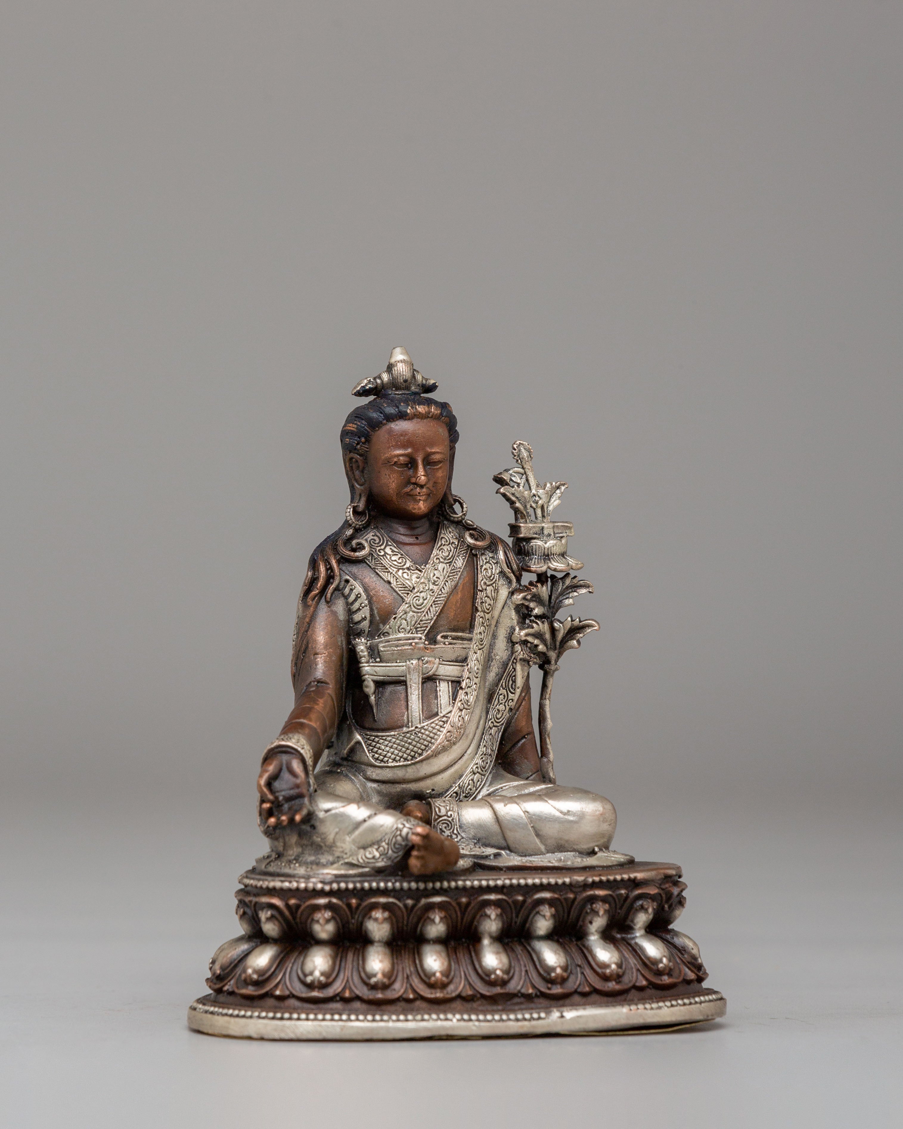 Tibetan Jigme Lingpa Statue | Nyingma Buddhist Master Sculpture