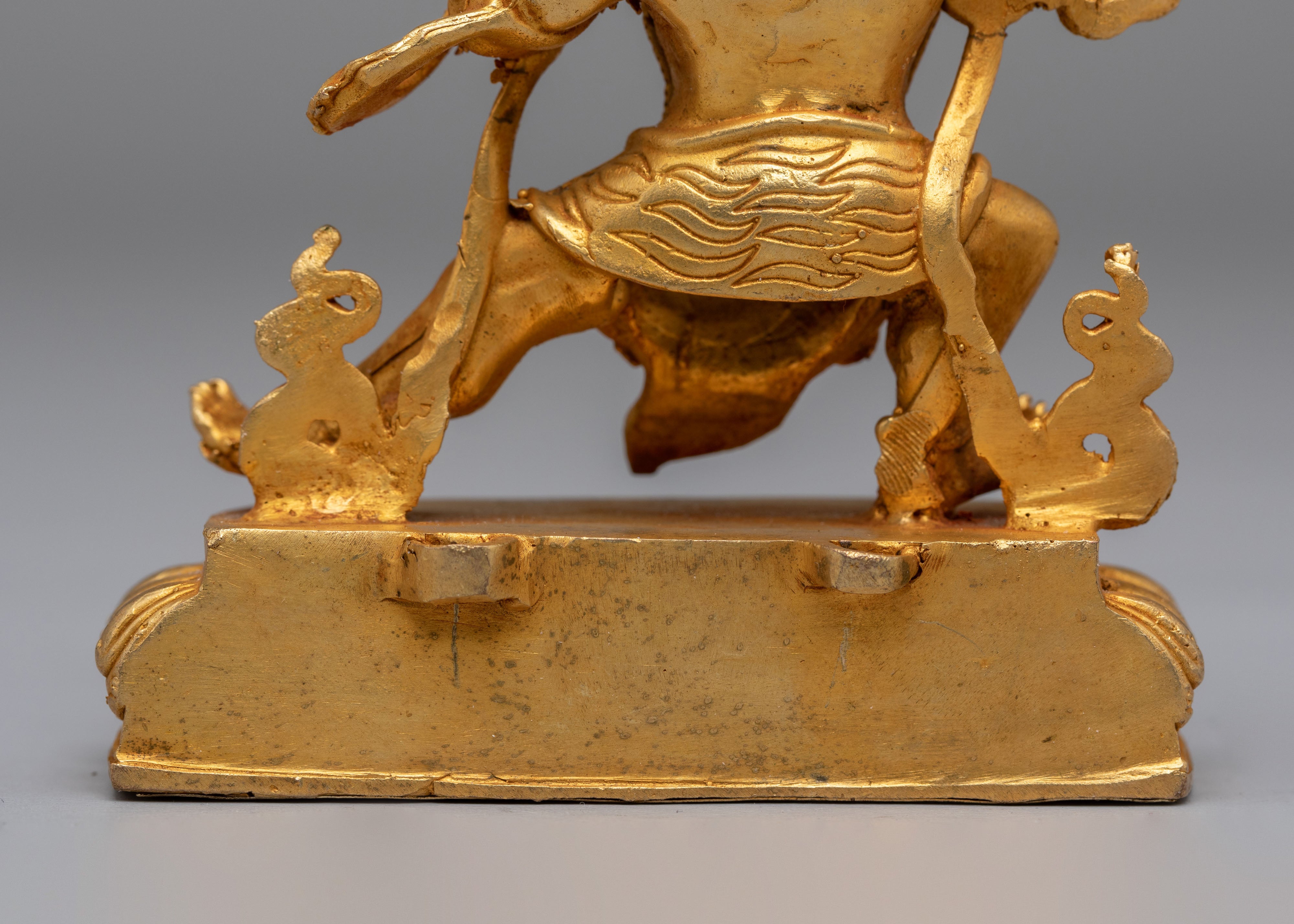 Sacred Vajrapani Statue | Wrathful Protector Deity Sculpture