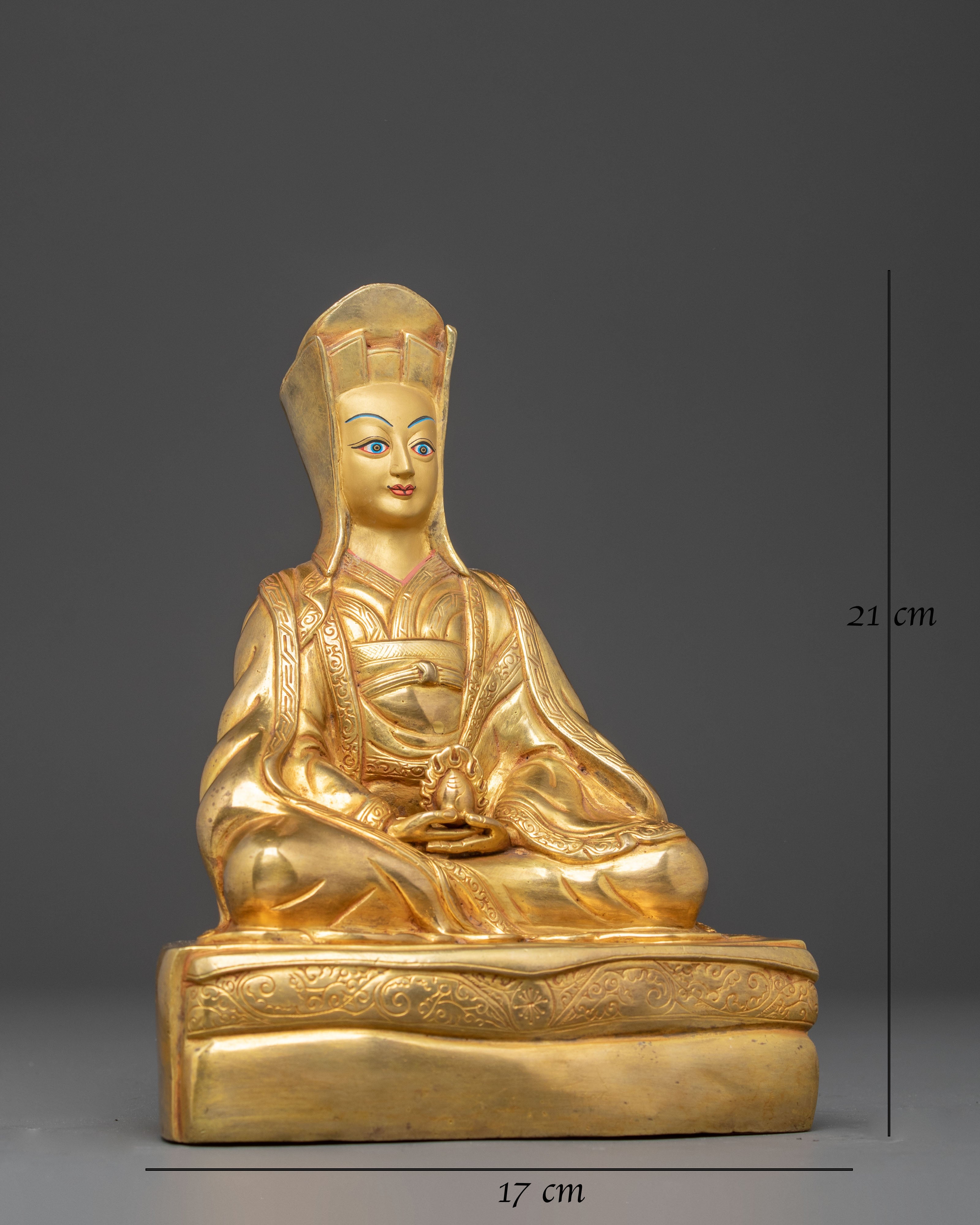 Sacred Gampopa Statue | The Master of Tibetan Buddhism