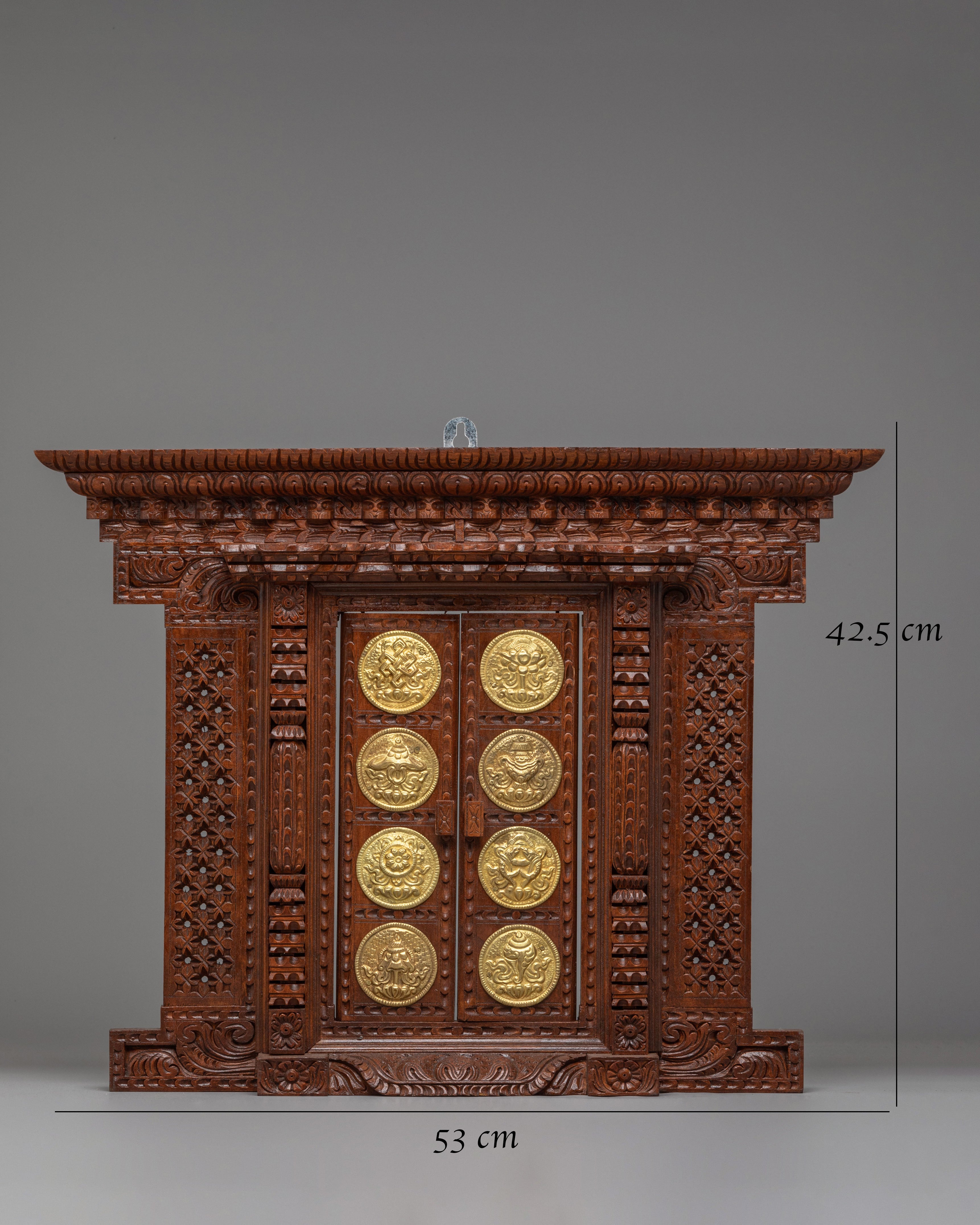 Ankhi Jhyal Wooden Wall Hanging | Handmade Wooden Artwork