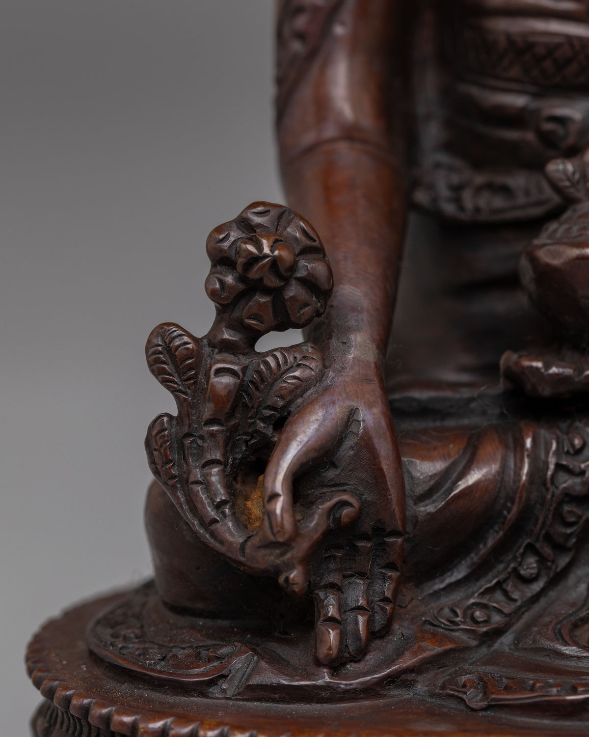 Sacred Tibetan Medicine Buddha Statue | Healing Buddha Figurine