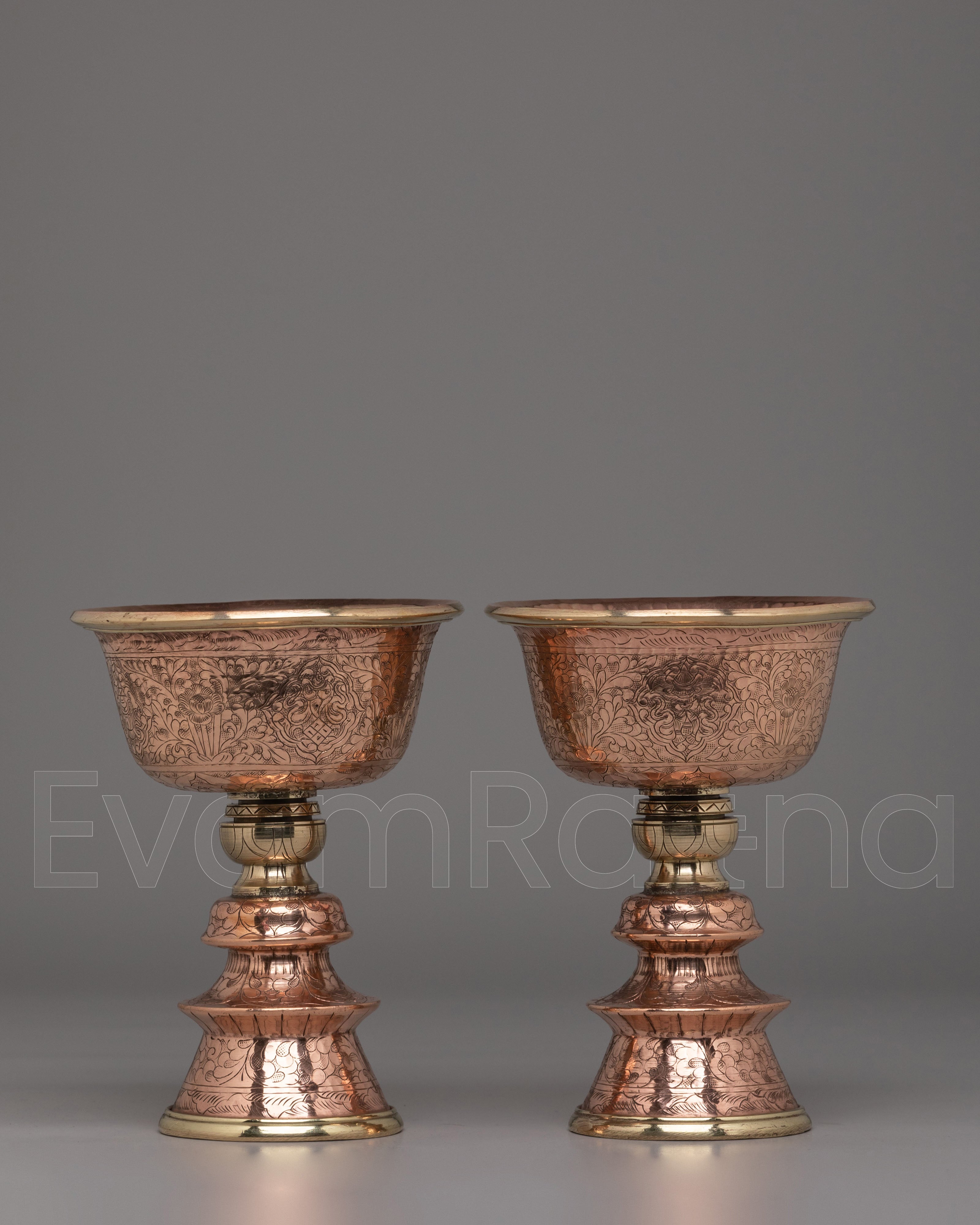Tibetan Butter Lamp Set