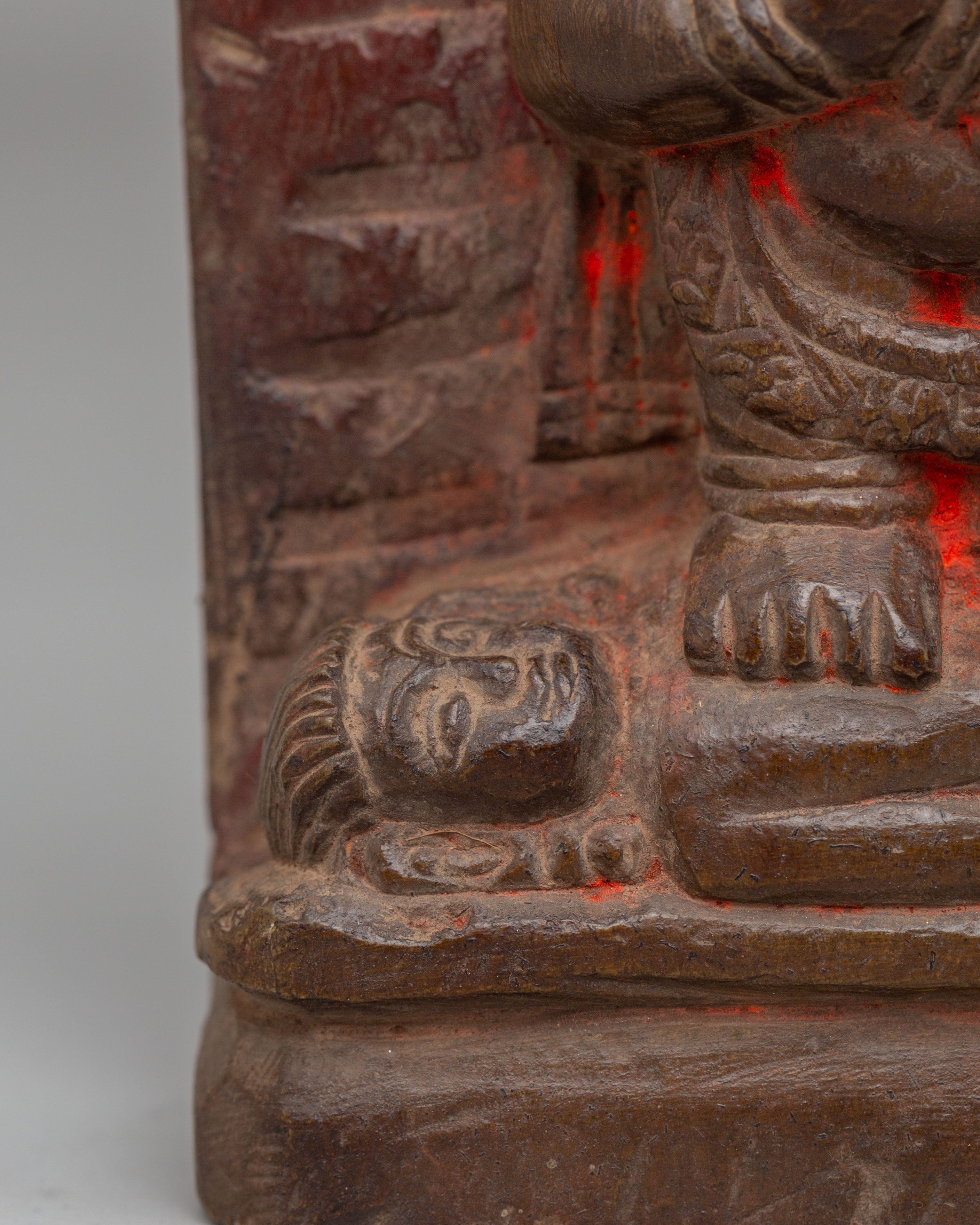 Sacred Mahakala Guardian Figurine | Symbol of Protection