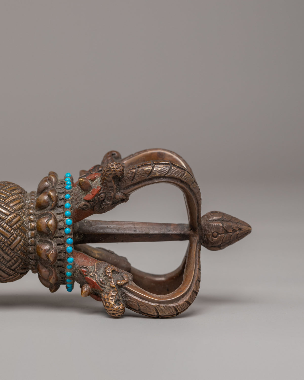 Handcrafted Buddhist Vajra | Spiritual Healing Tool for Meditation