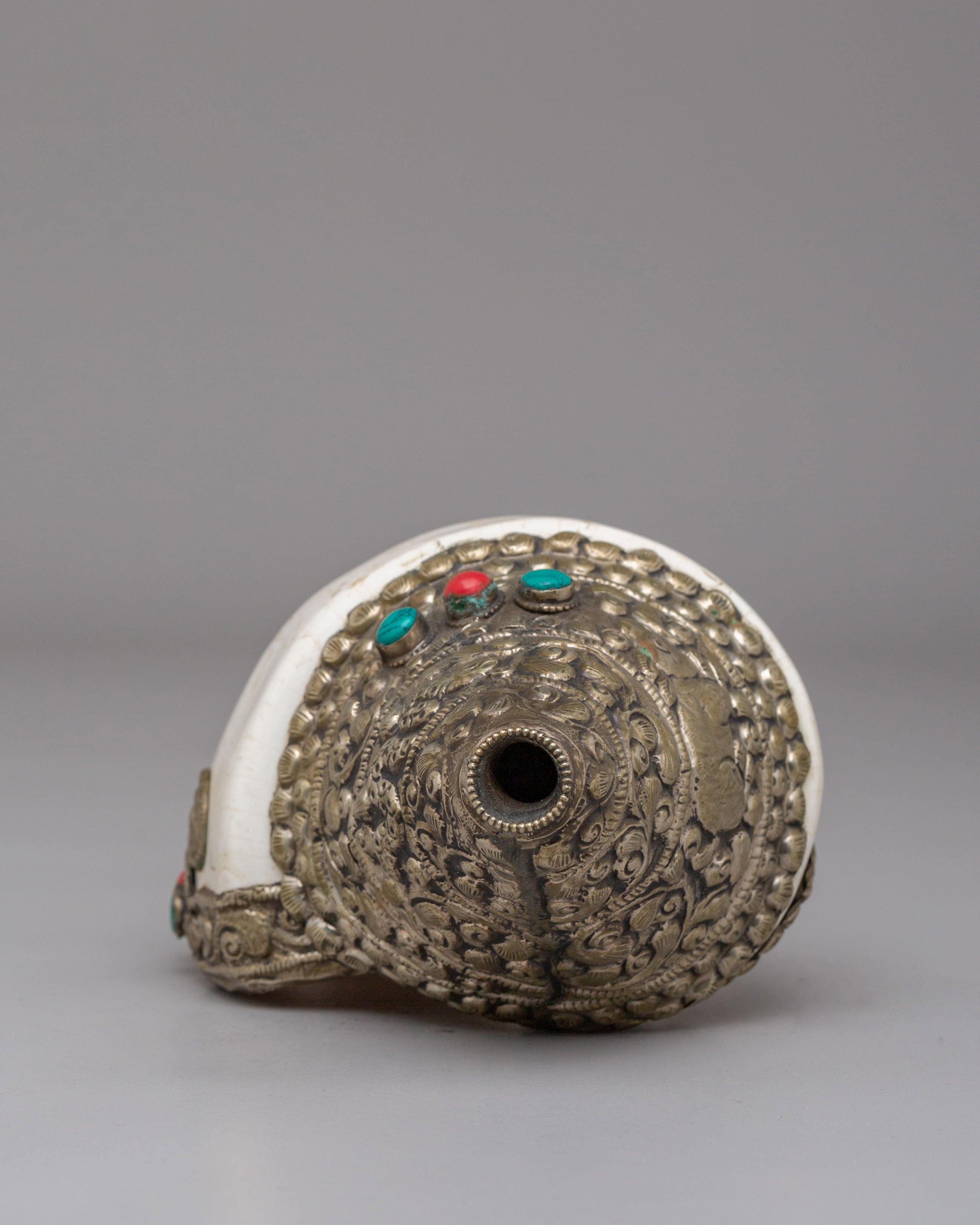 Handmade Decorative Shankha Conch | Ritual Shell for Altar and Home Decor