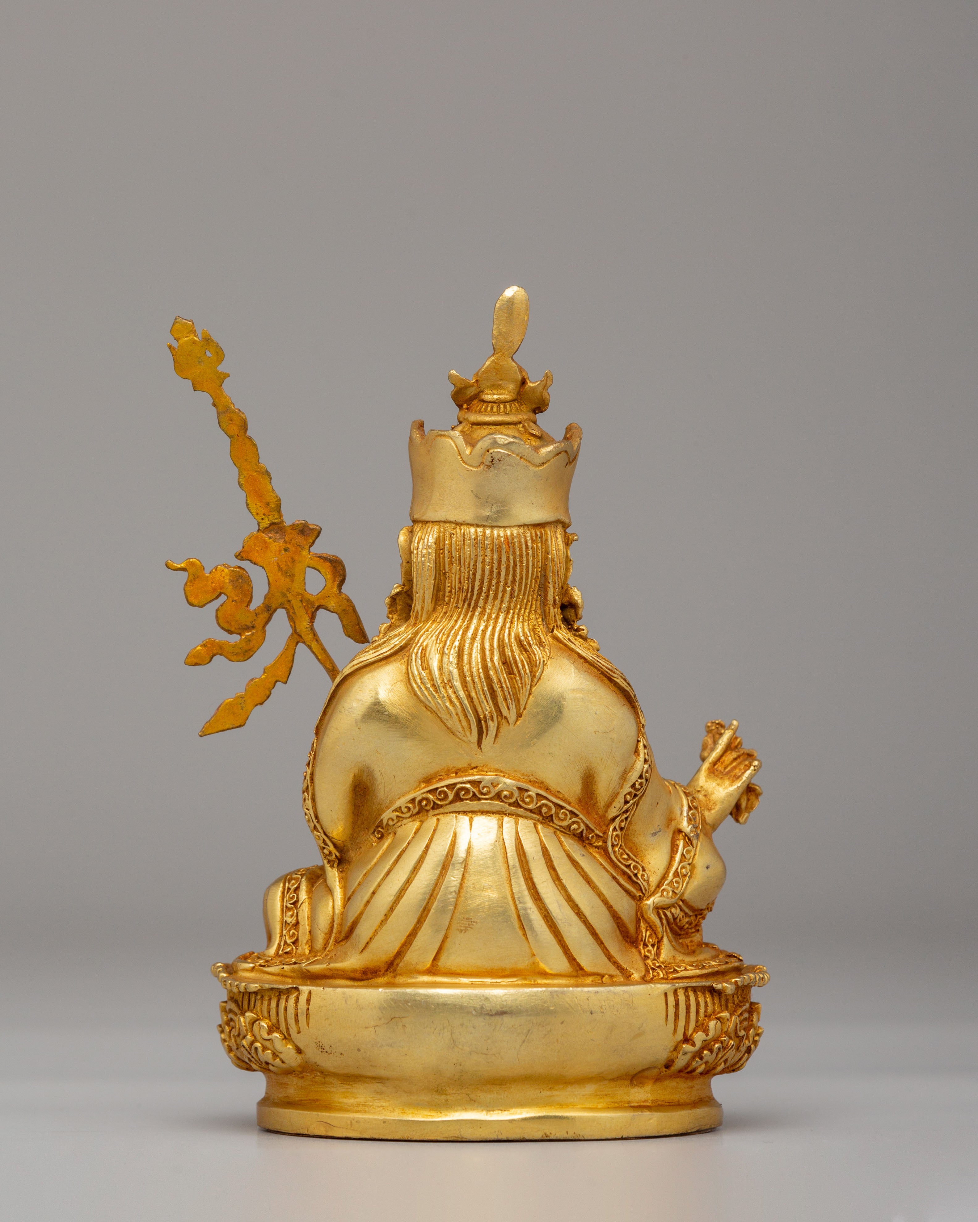 Sacred Guru Rinpoche Altar Statue | Spiritual Symbol of Enlightened Wisdom