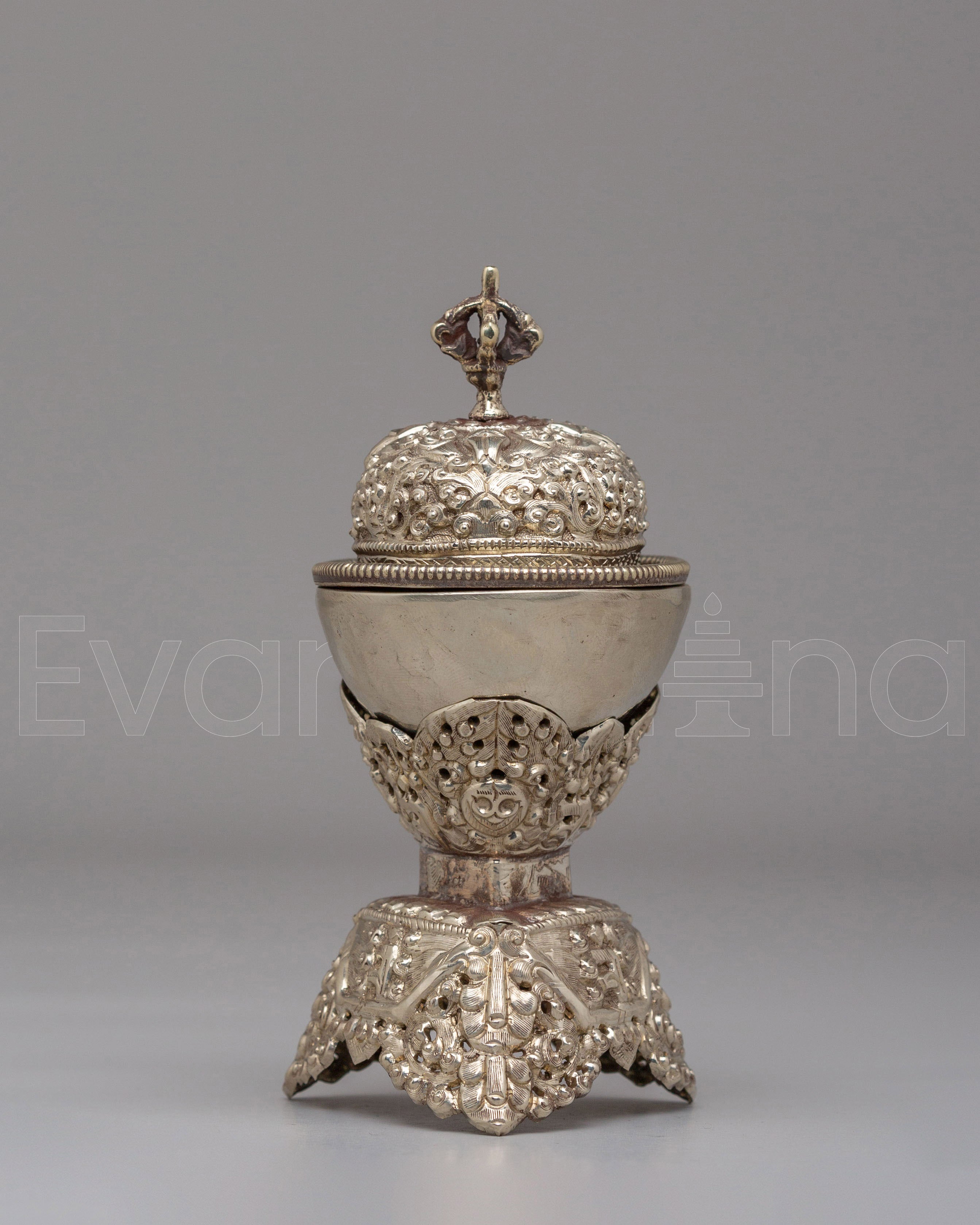 Handcrafted Tibetan Ritual Kapala