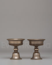 Traditional Ritual Butter Lamp Set 