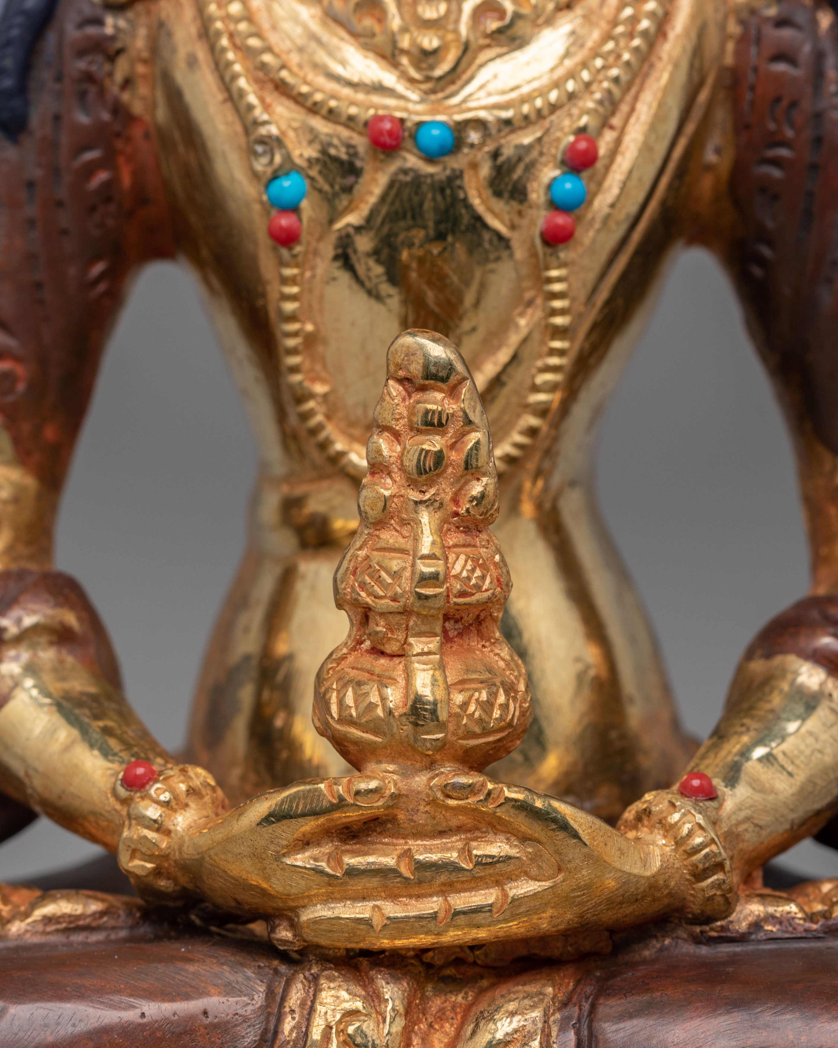 Handmade Long Life Buddha Amitayus Statue | Himalayan Buddhist Sacred Art