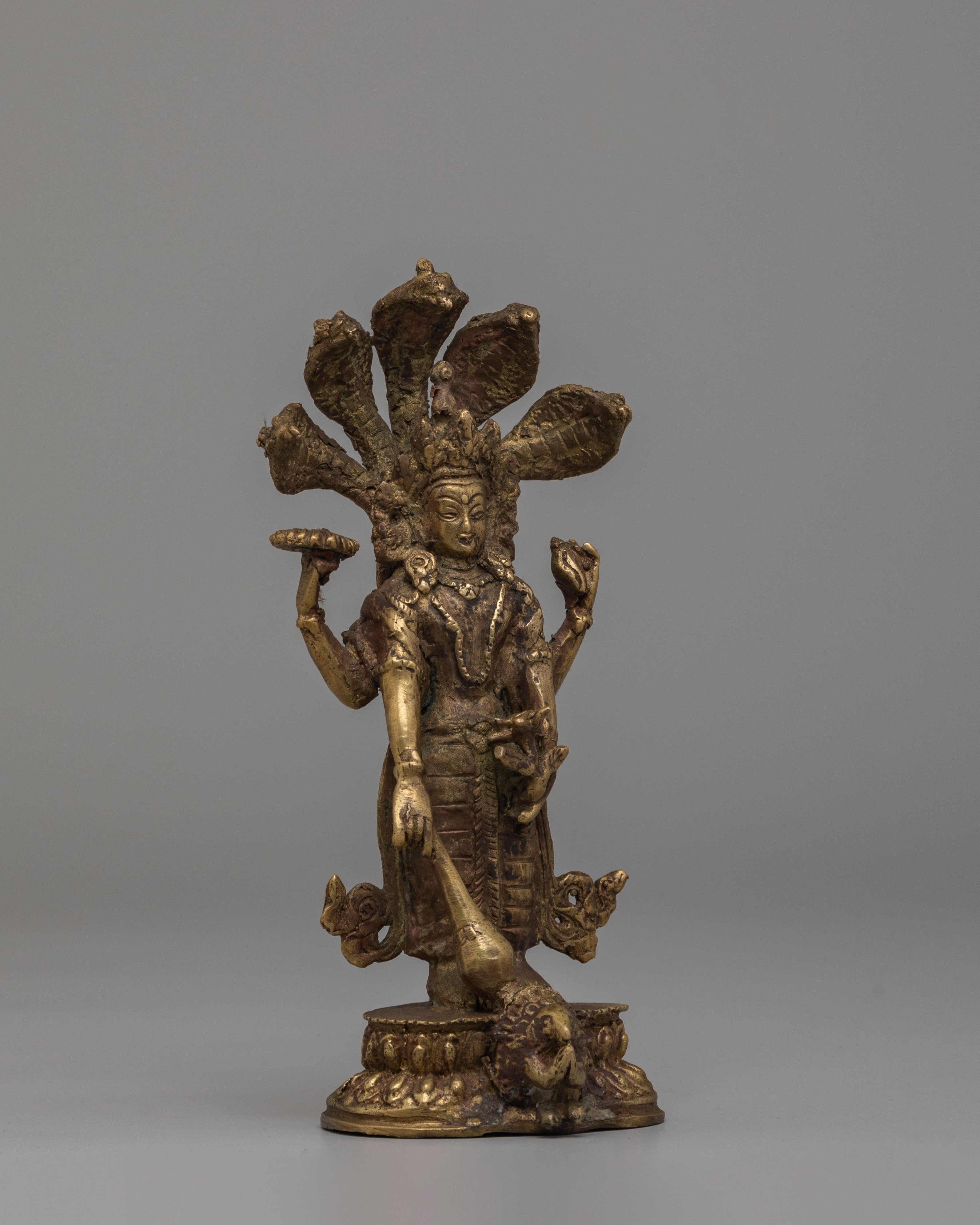 Sacred Vishnu Statue | Hindu Deity Figurine