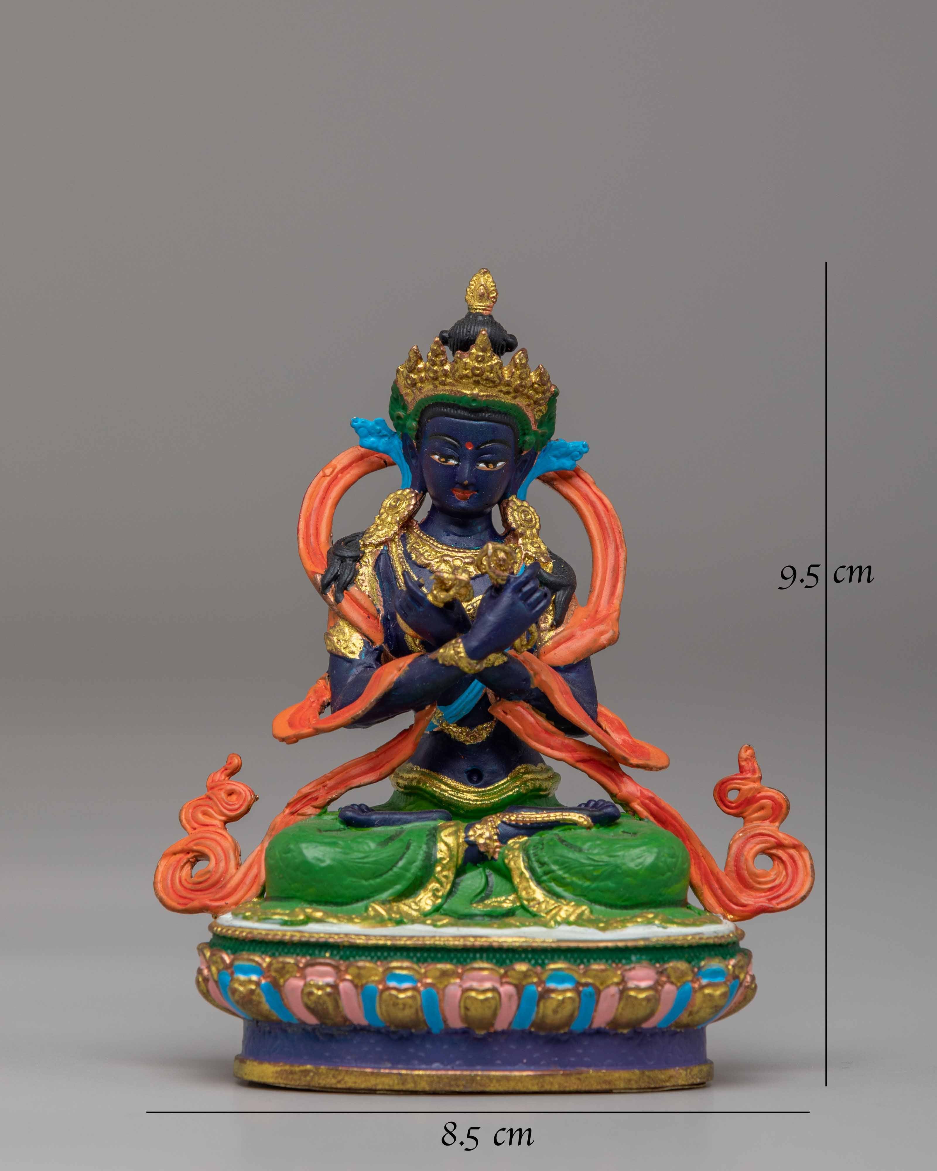 Himalayan Buddhist Vajradhara Statue | Sacred Vajrayana Buddha Artwork