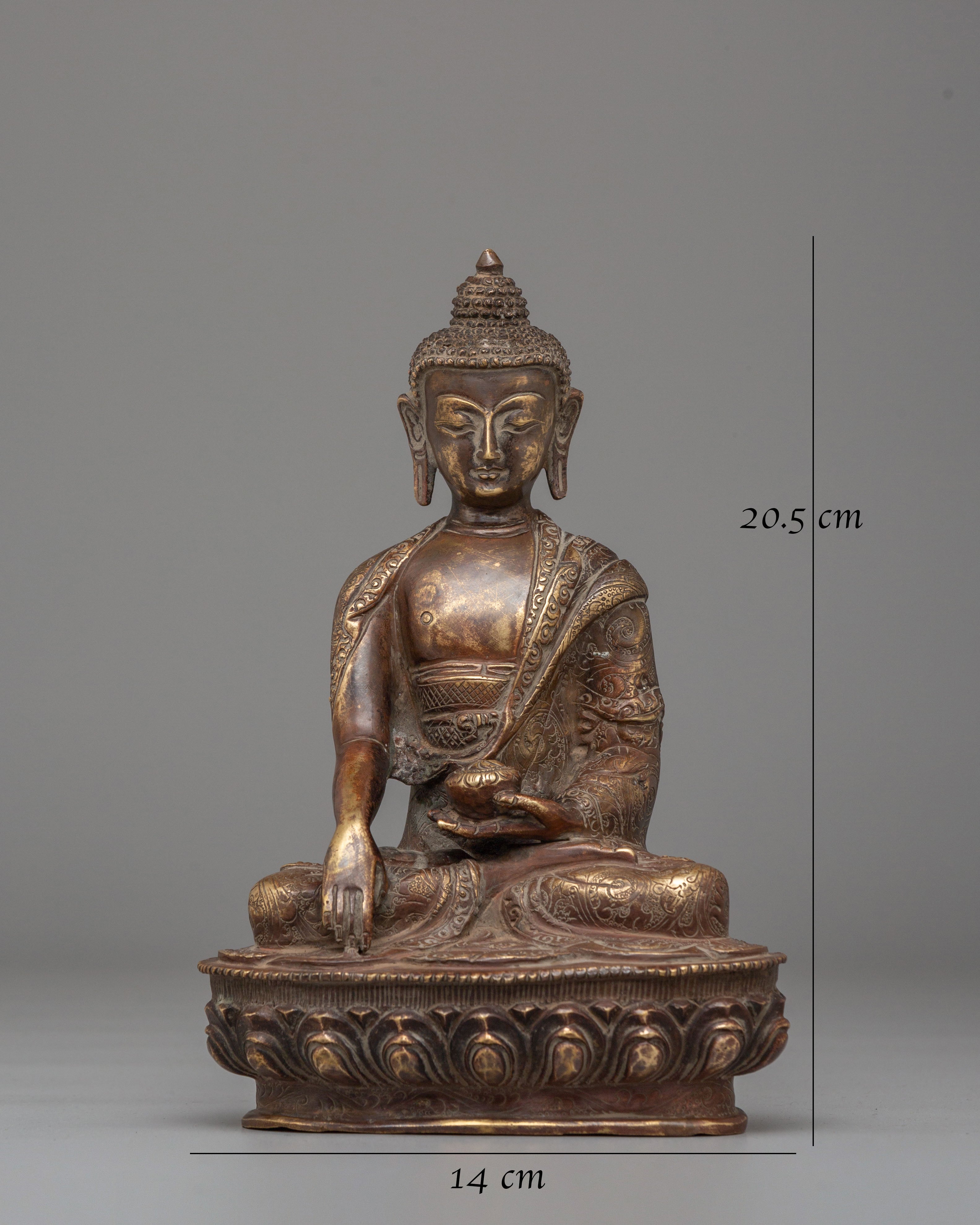 Spiritual Tibetan Shakyamuni Buddha Statue | A Symbol of Wisdom