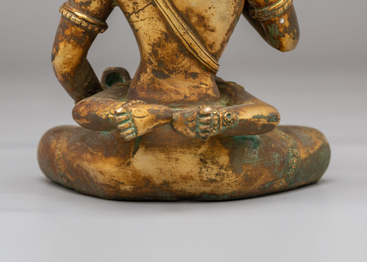 Vajrasattva With Consort Figurine | Vajragarvi Buddhist Sculpture
