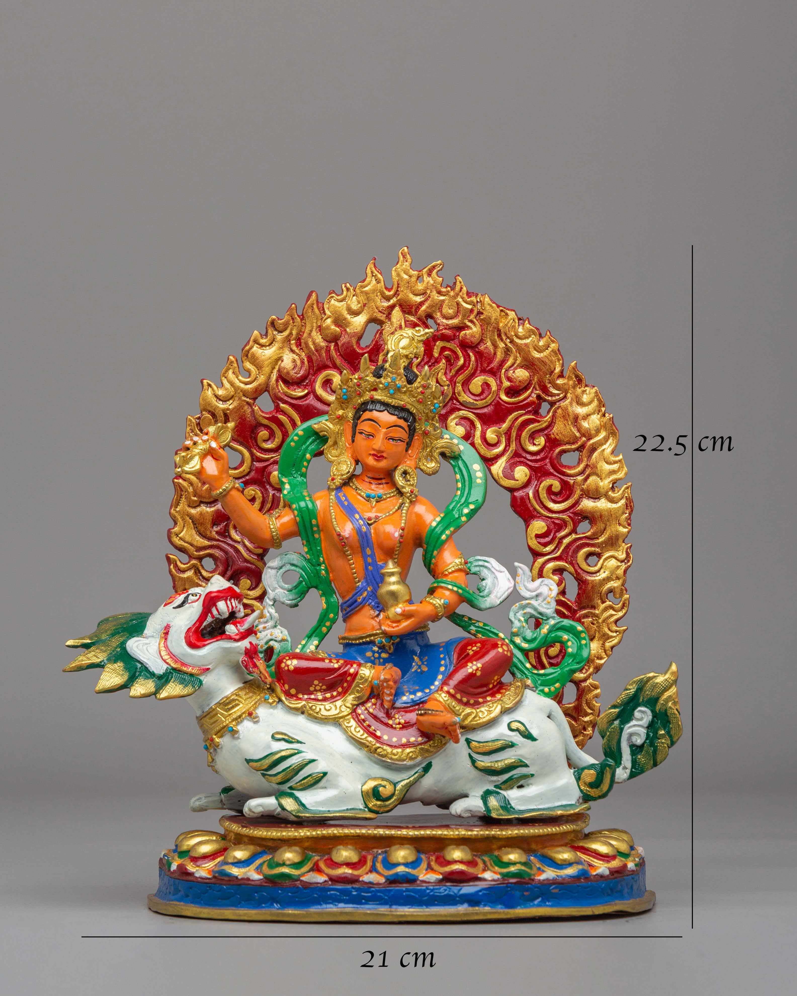 Tibetan Tsheringma Statue | A Symbol of Protection and Power