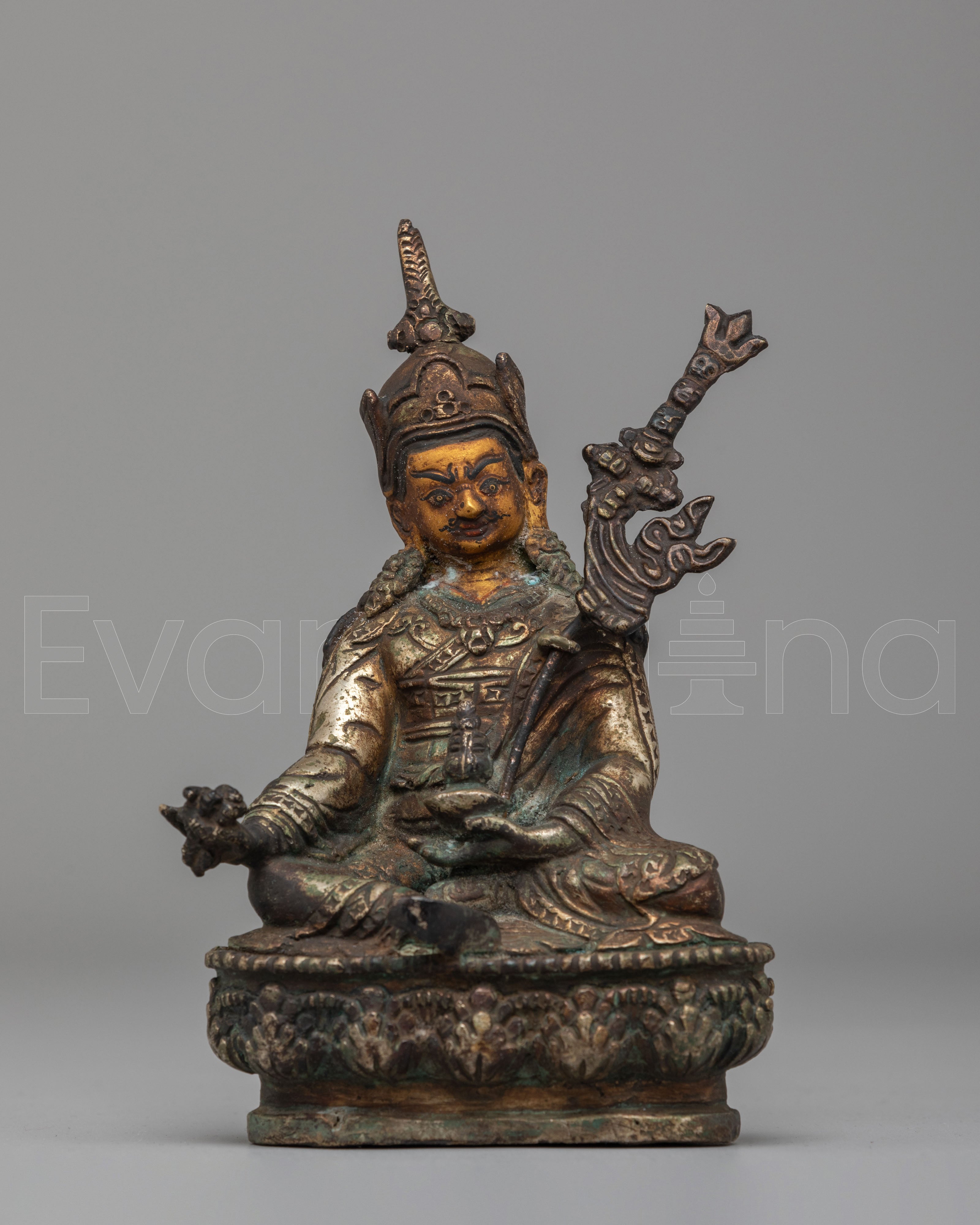 Handcrafted Altar Guru Rinpoche Statue