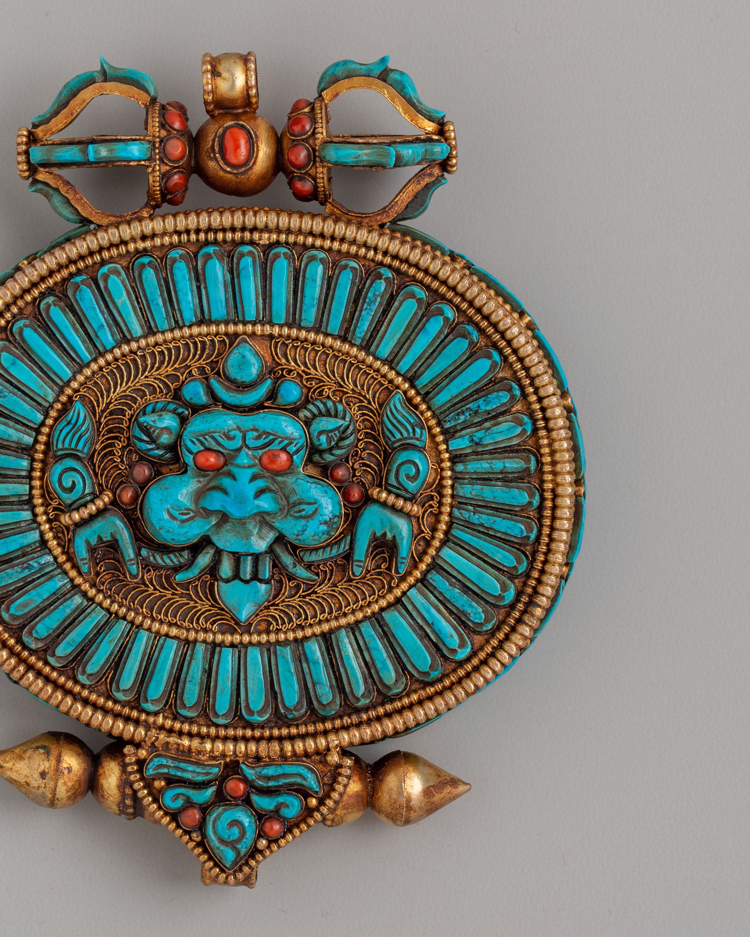 Traditional Cheppu Ghau Box Locket | Spiritual Jewelry for Protection