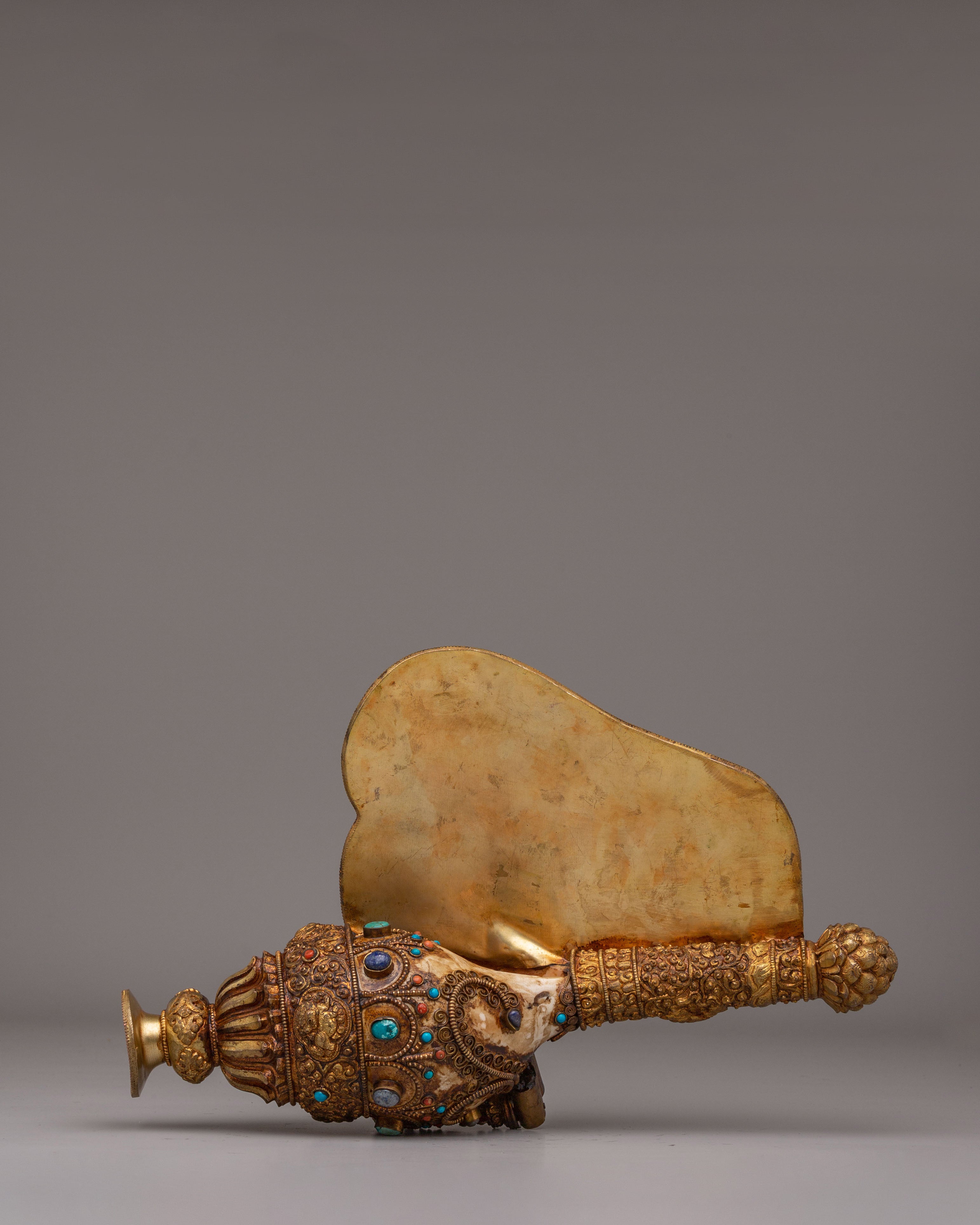 Handmade Conch for Rituals | Sacred Conch Shell