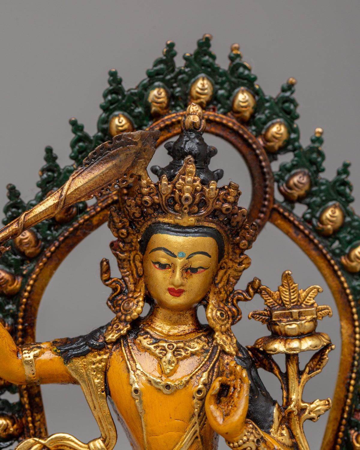 Spiritual Handmade Manjushri Statue | Symbol of Wisdom