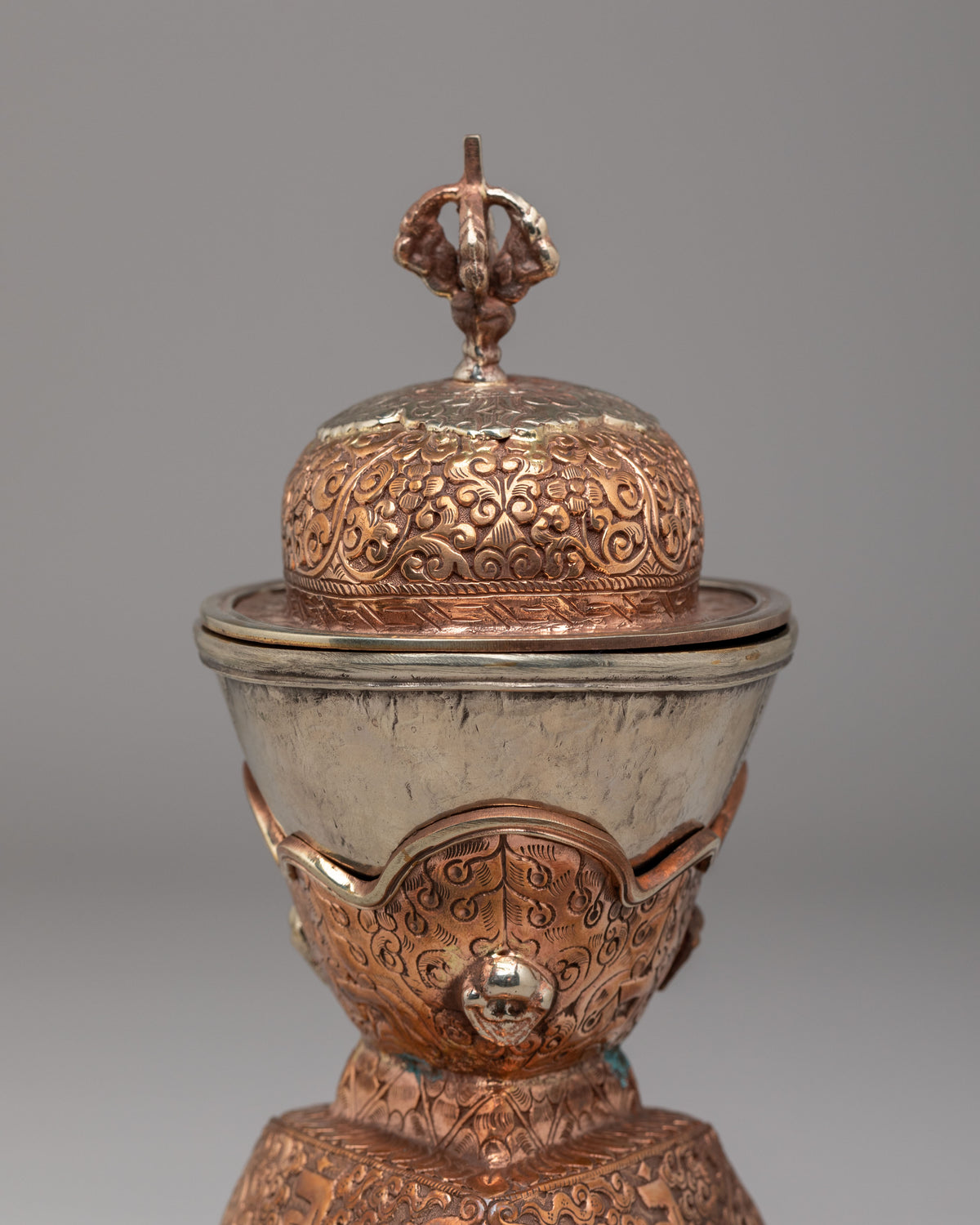 Sacred Kapala Set for Tantric Rituals | Ritual Vessels for Spiritual Practice