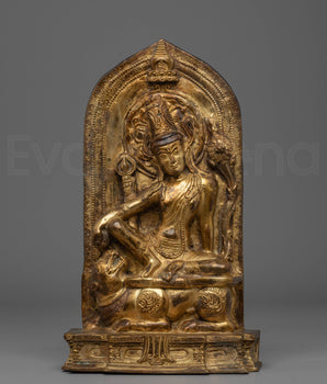 Indra Dev Peaceful Sculpture
