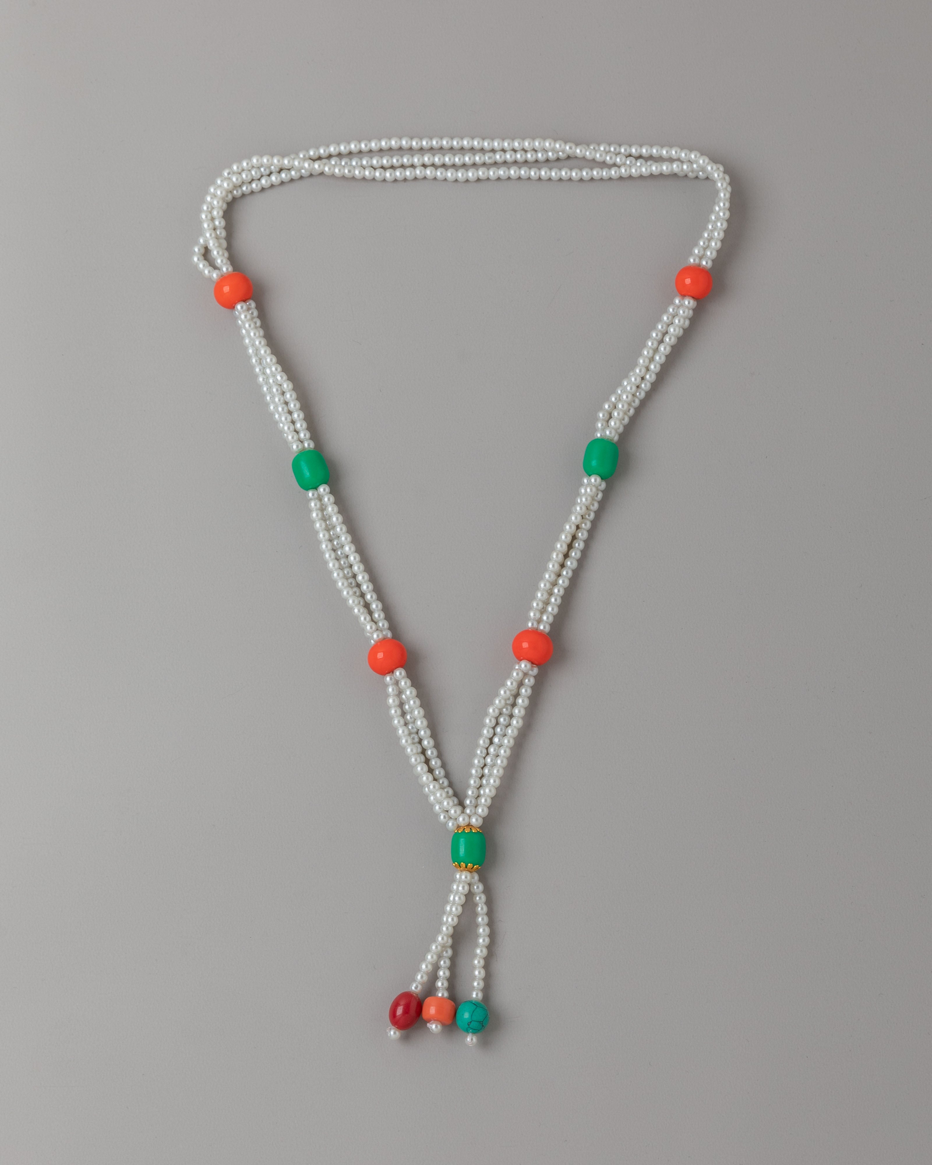 Handcrafted Tibetan Beaded Necklace | Unique Spiritual Jewelry