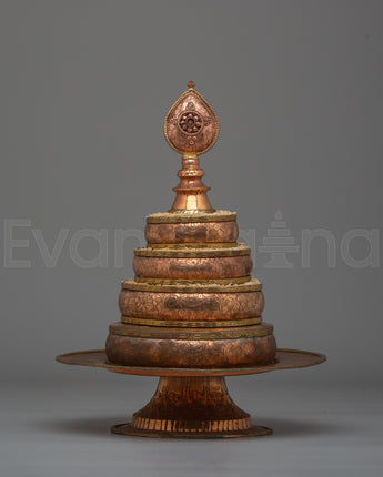 Tibetan Mandala Offering Ritual Set