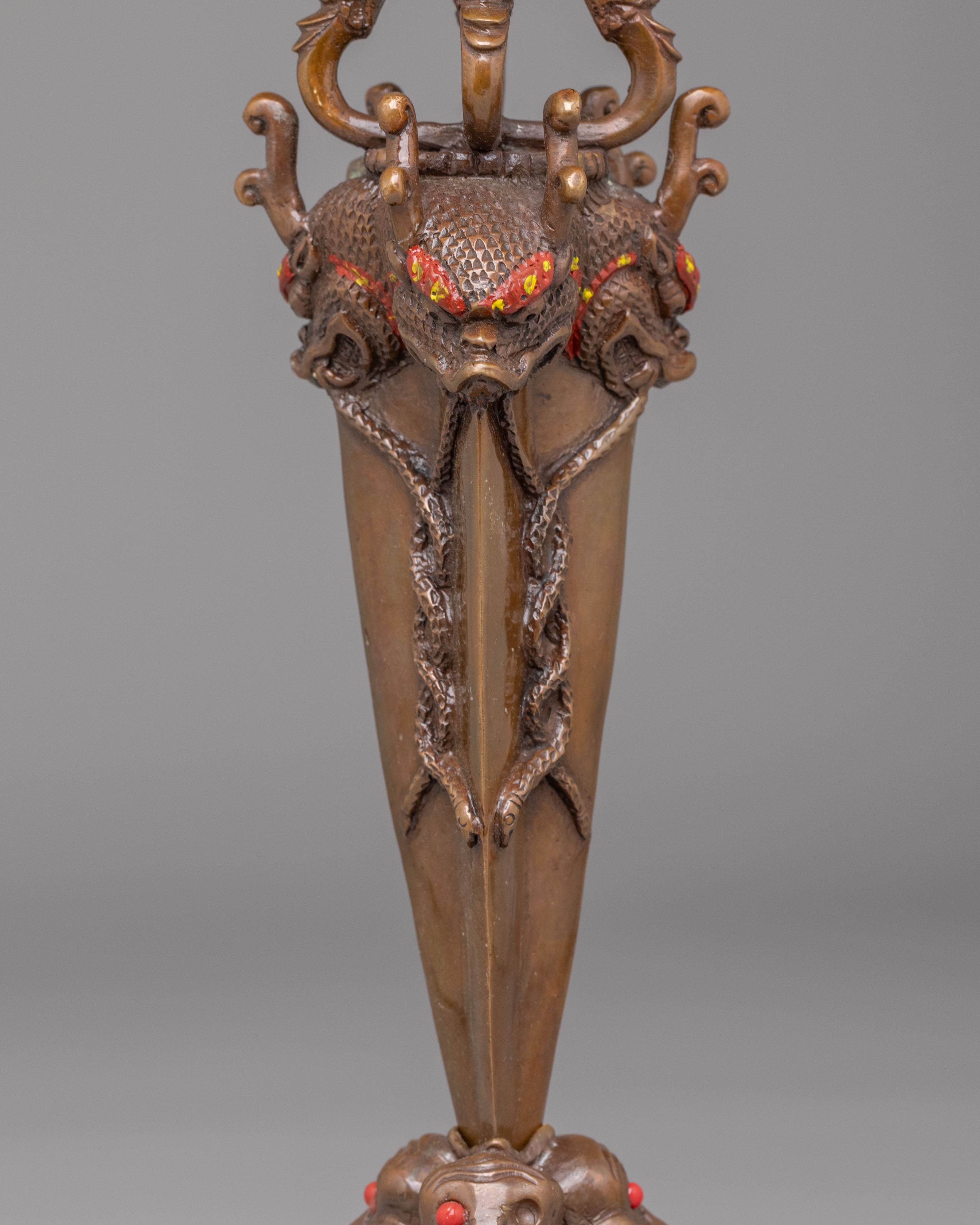 Himalayan Hayagriva Phurba | Sacred Ritual Dagger for Protection