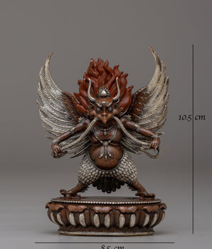 Buddhist Garuda Handcrafted Statue | Tibetan Spiritual Home Decor