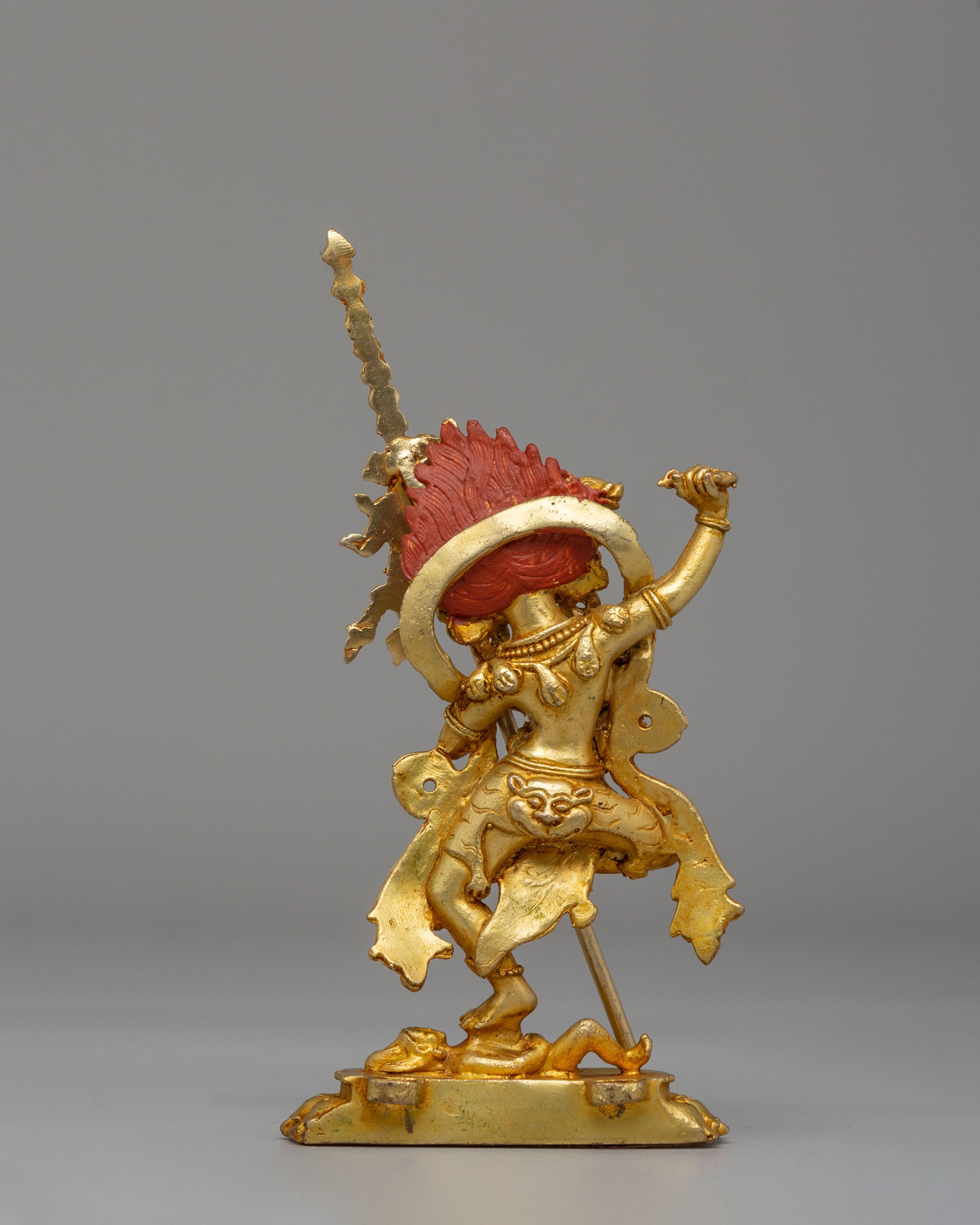 Wrathful Dorje Phagmo Statue | Tibetan Wisdom Goddess for Meditation