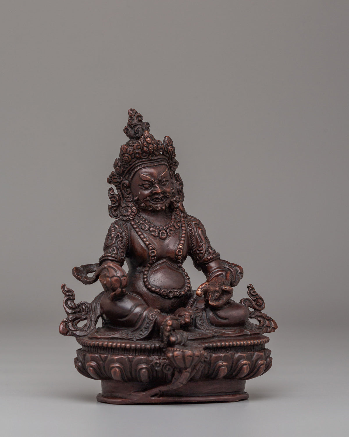 Tibetan Dzambhala Deity Statue | Wealth Deity Sculpture