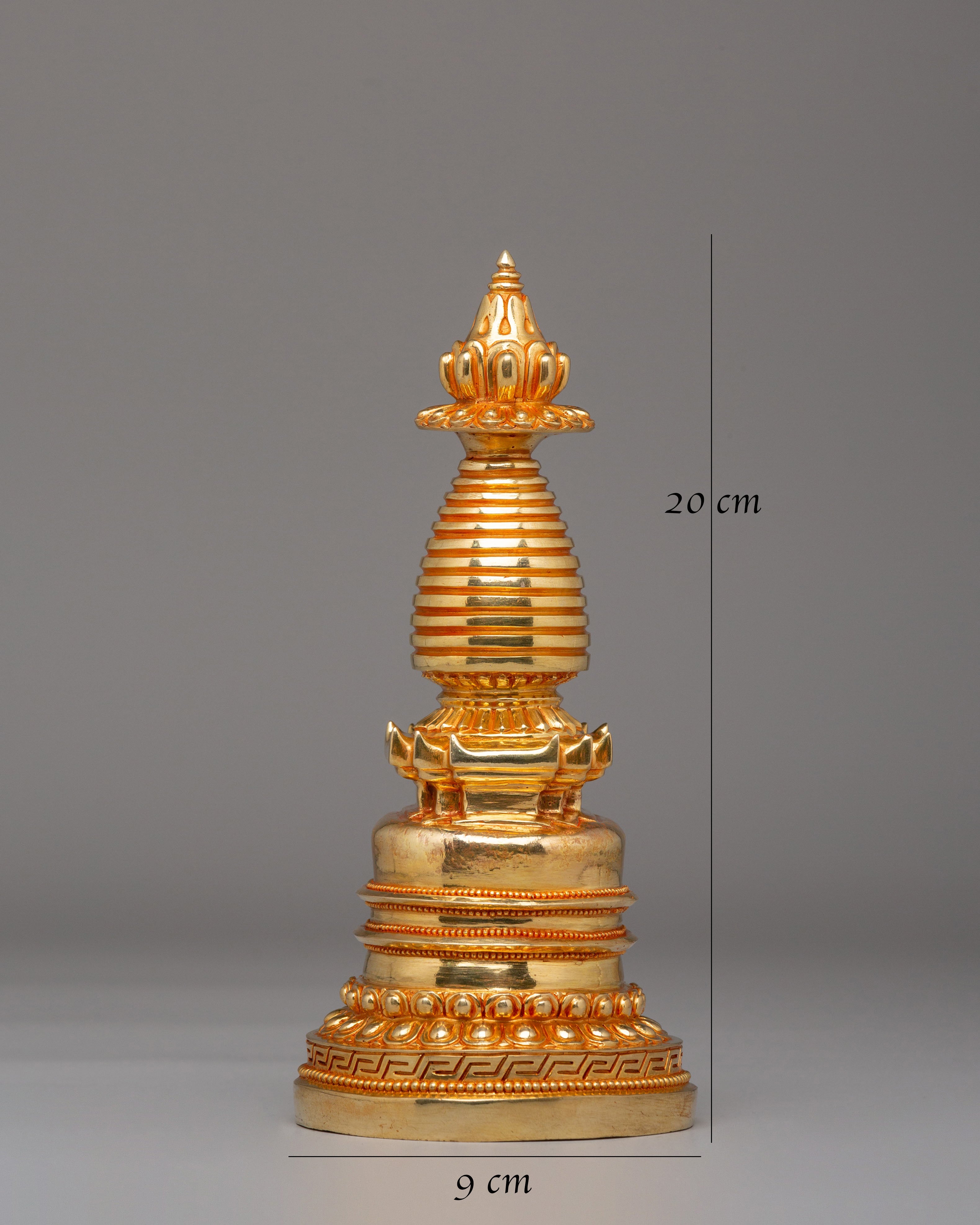 Traditional Tibetan Kadampa Stupa | Symbol of Enlightenment