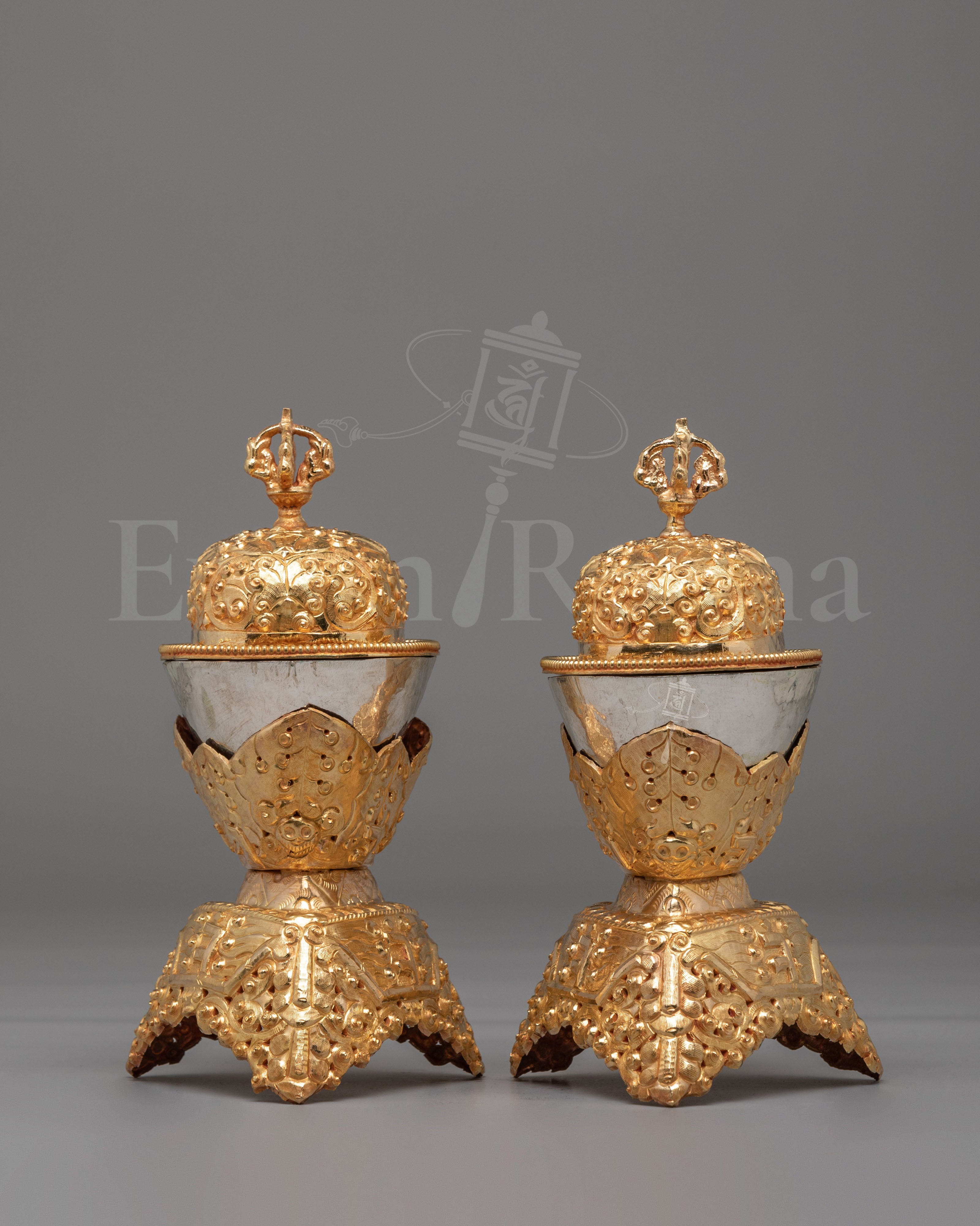 Ceremonial Ritual Kapala Set 