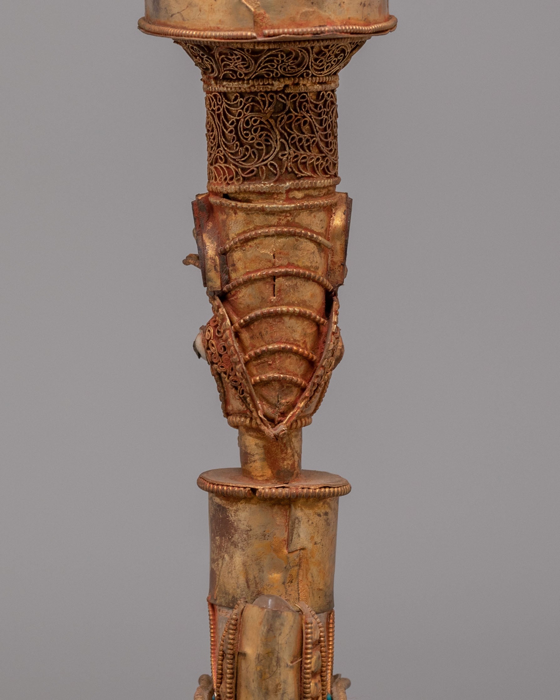 Sacred Buddhist Phurba for Ritual | Traditional Buddhist Ceremonial Dagger