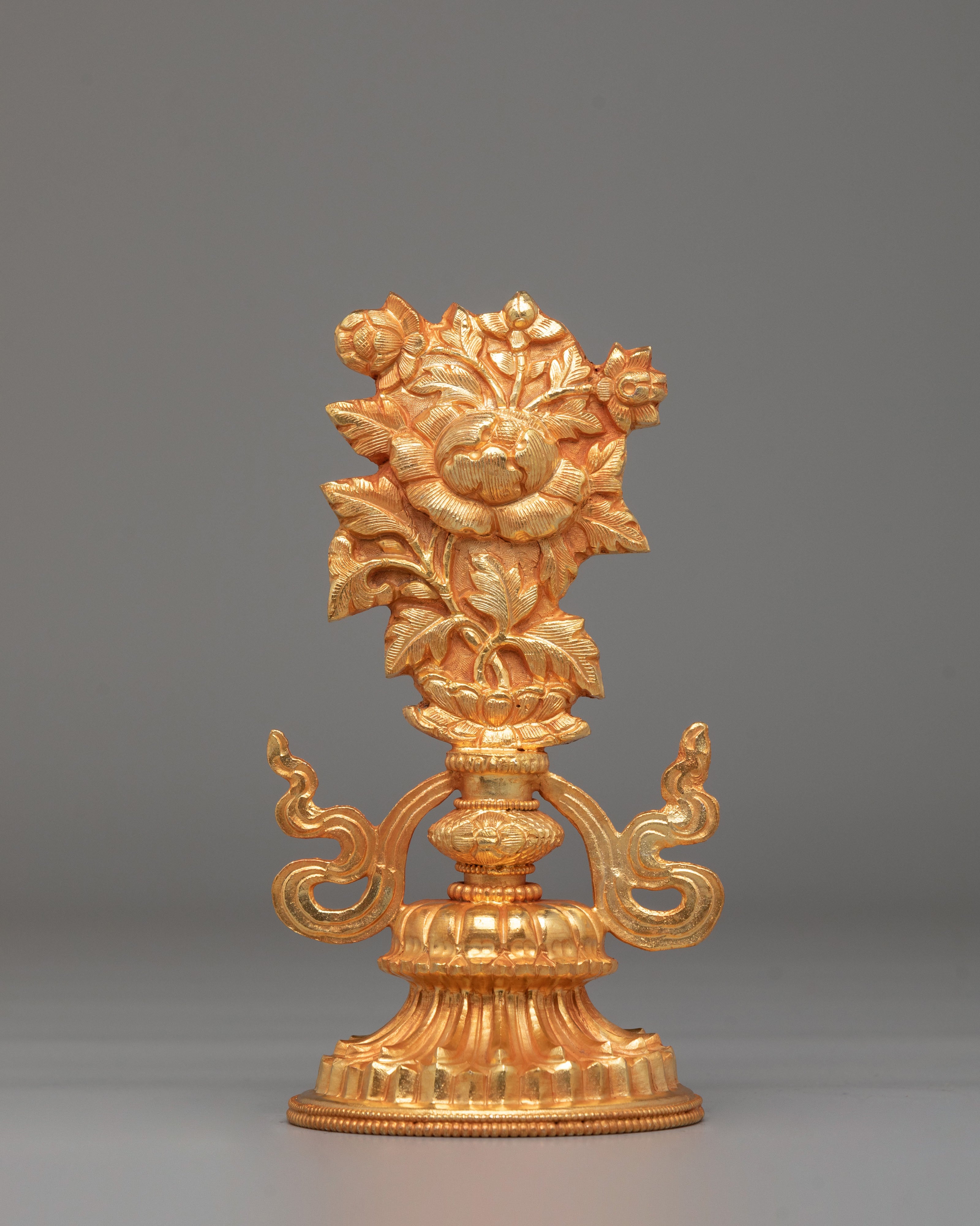 Eight Auspicious Symbols of Buddhism | Gold Plated Ashtamangala