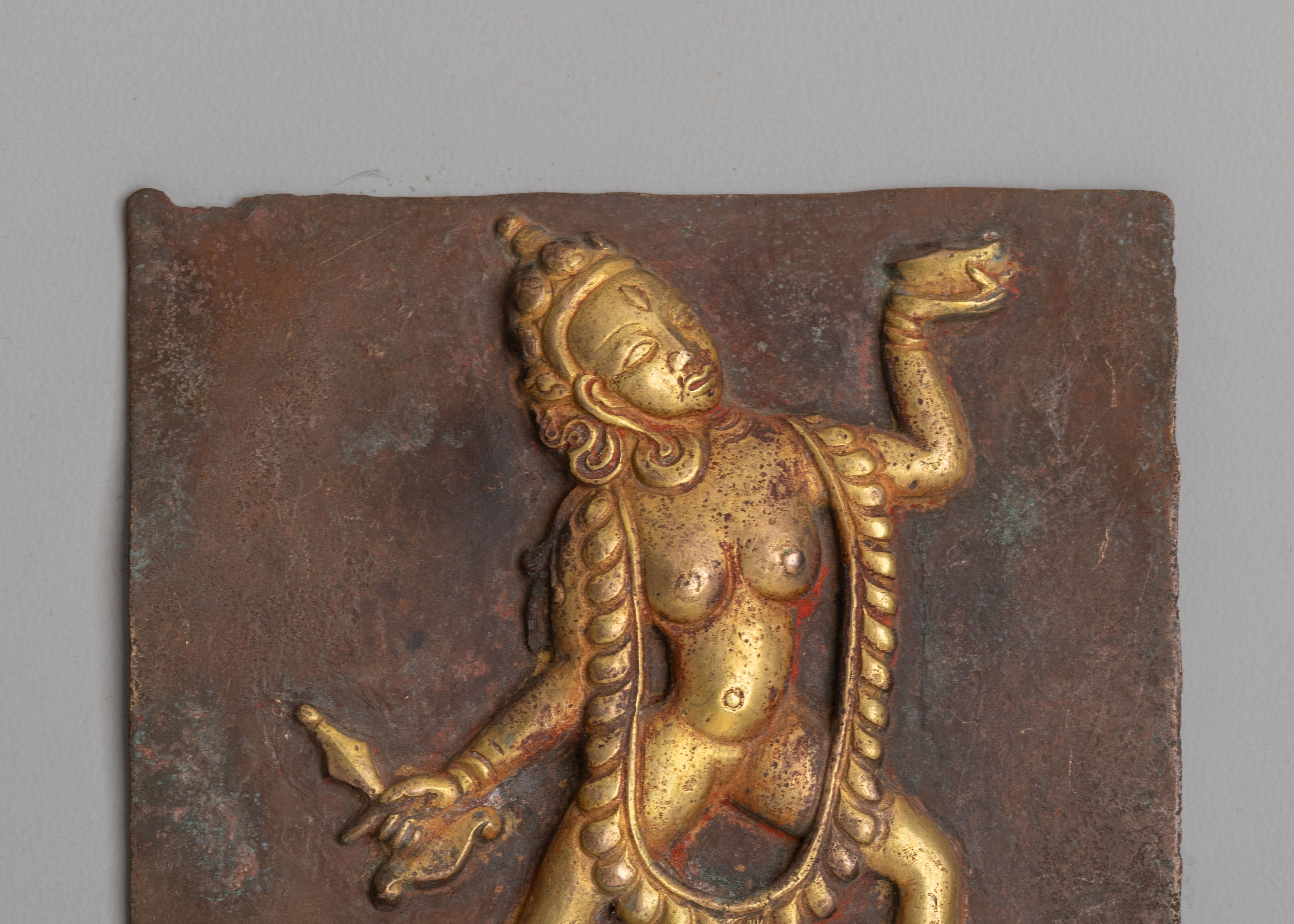 Traditional Vajrayogini Wall Hanging | Handcrafted Tibetan Artwork