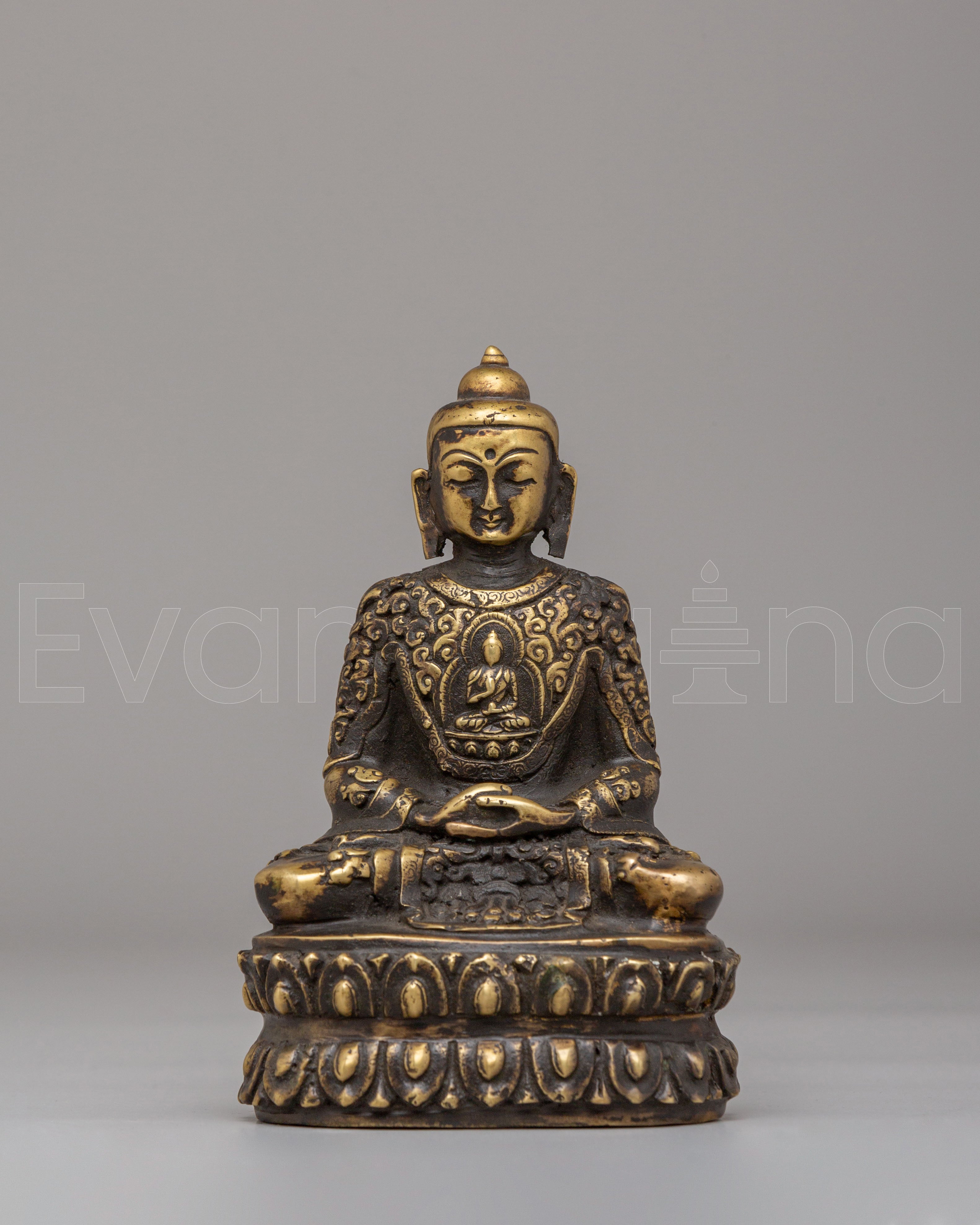 Handcrafted Amitabha Buddha Statue 
