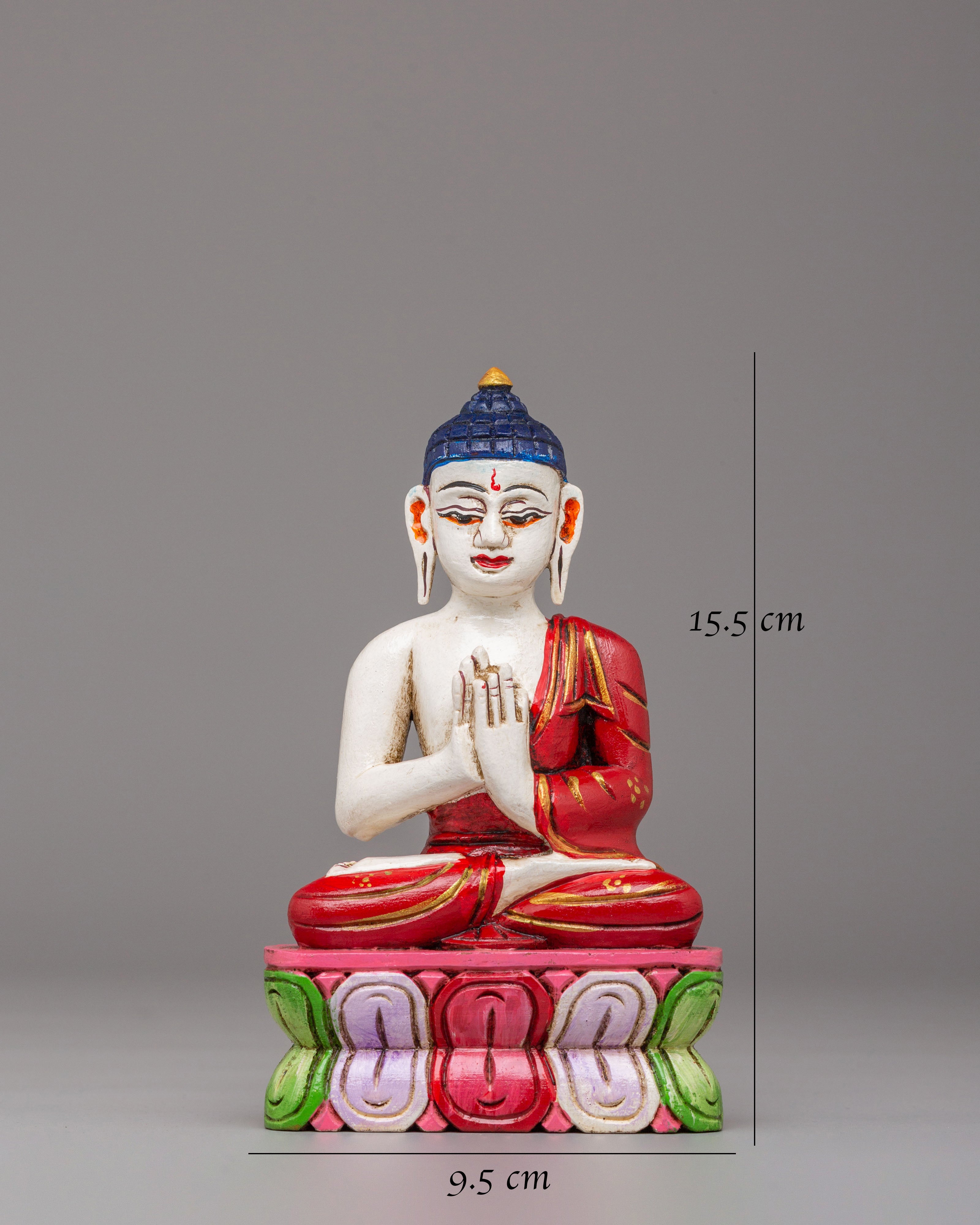 Sacred Cosmic Buddha Vairocana Statue | Spiritual Buddha Figurine