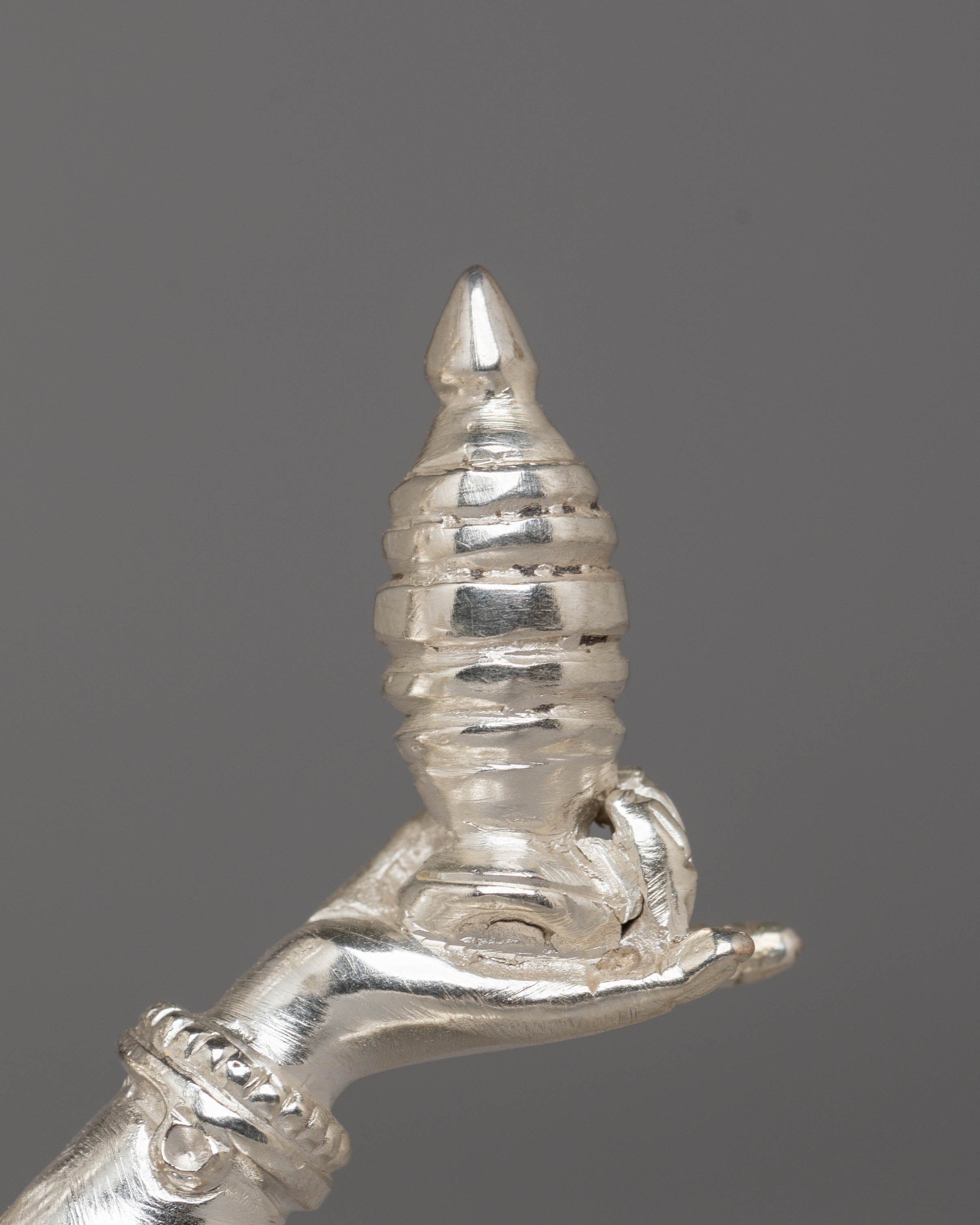 Handcrafted Silver Hindu Deity Laxmi | The Goddess of Wealth