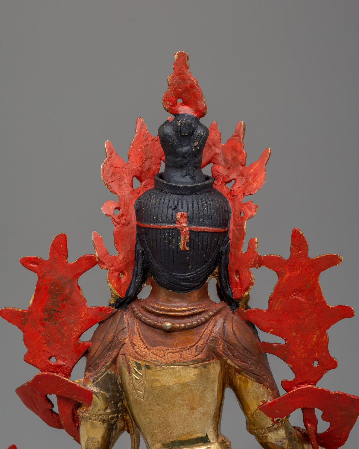 Tibetan Green Tara Goddess Statue | Spiritual Home Decor