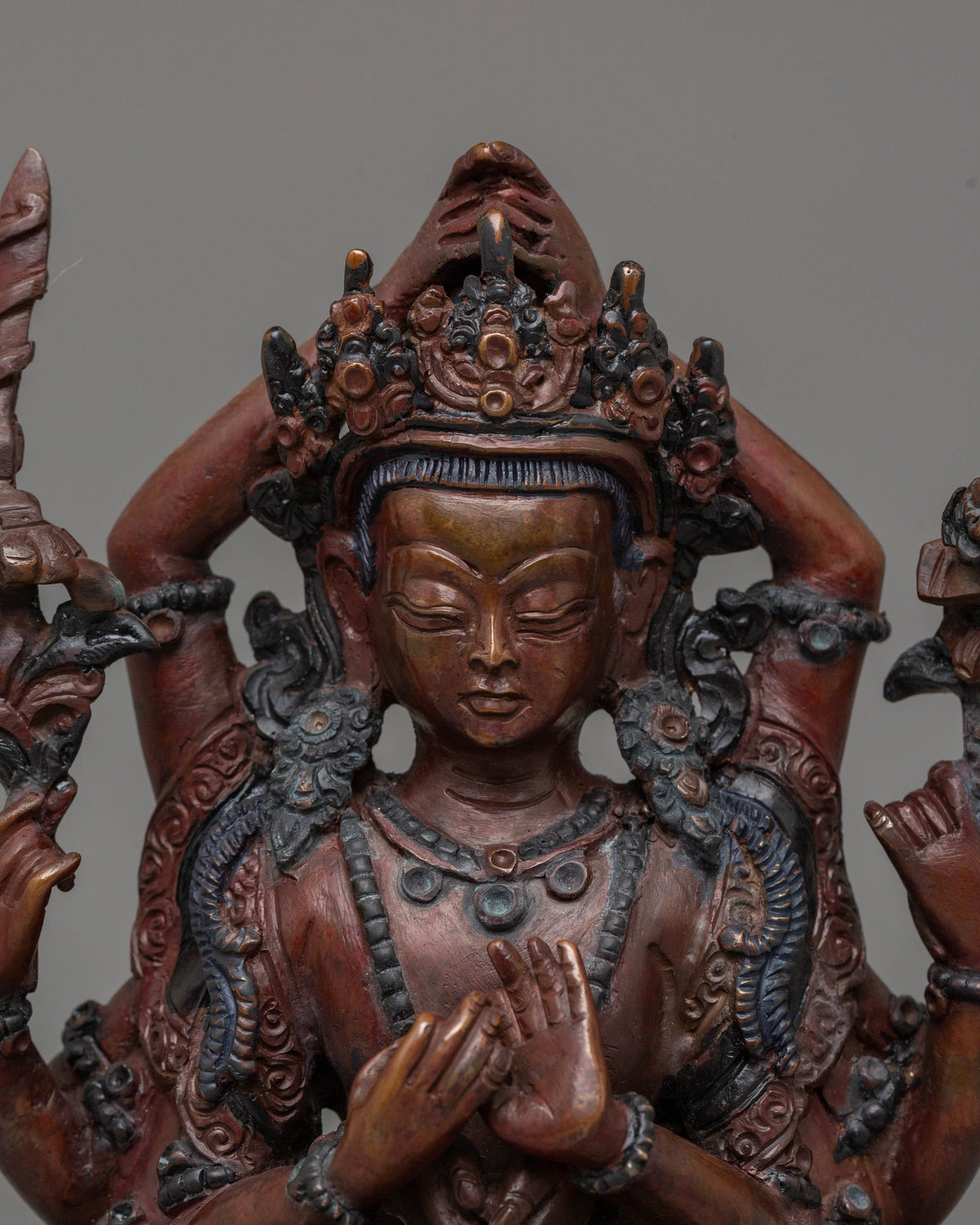 Handcrafted Namasangiti Sculpture | Embodiment of Primordial Wisdom